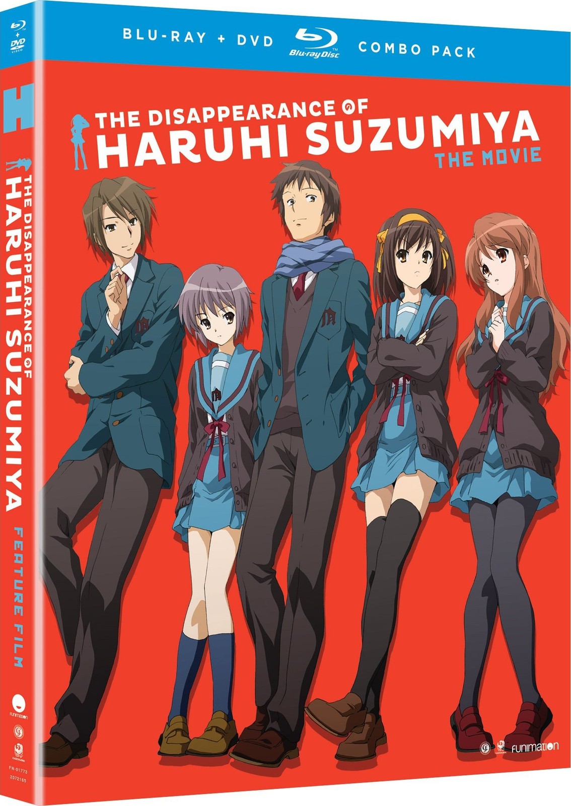 New The Disappearance of Haruhi Suzumiya: The Movie (Blu-ray + DVD)