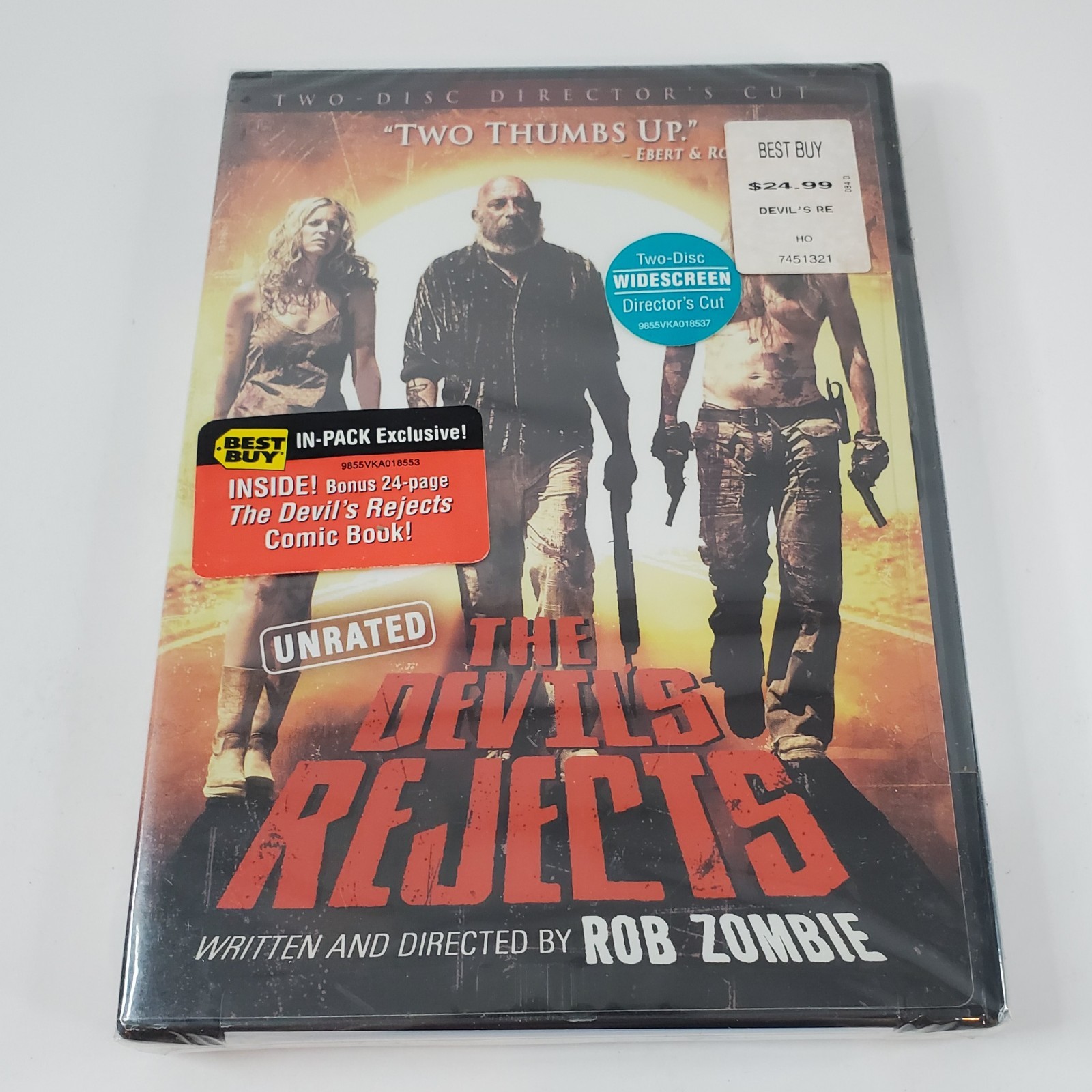 The Devil’s Rejects 2005 2 DVD SET Unrated Director’s Cut Rob Zombie NEW SEALED