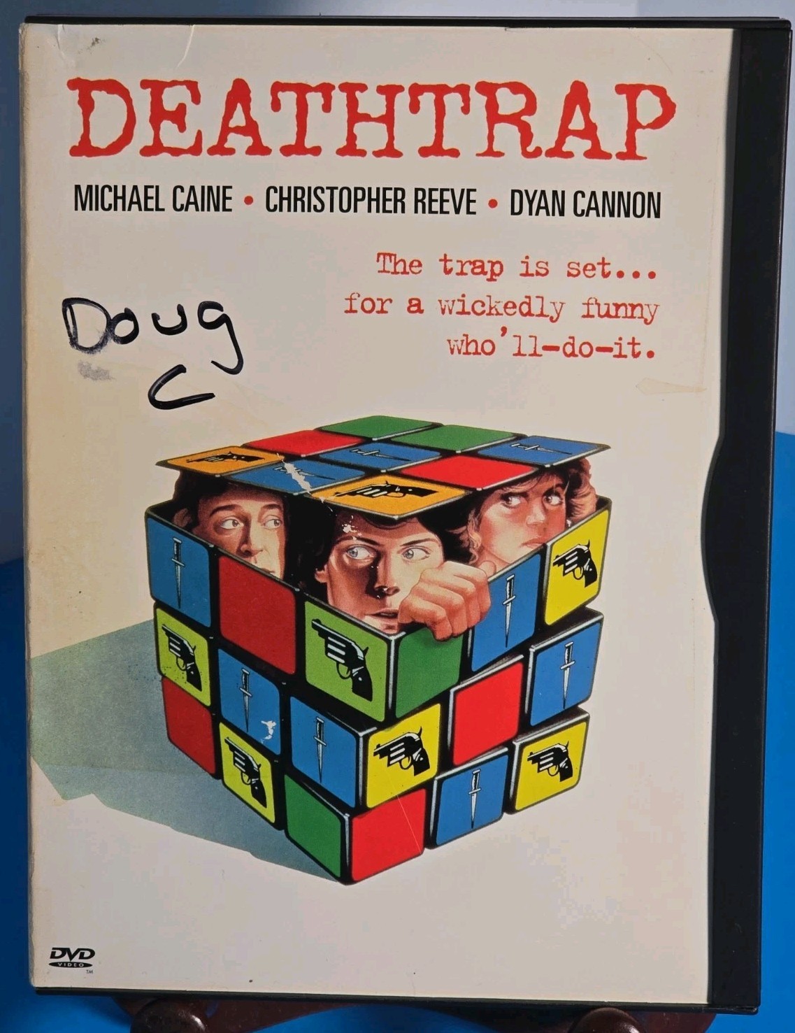 Deathtrap DVD 1982 Warner Bros Comedy Michael Caine Full Screen