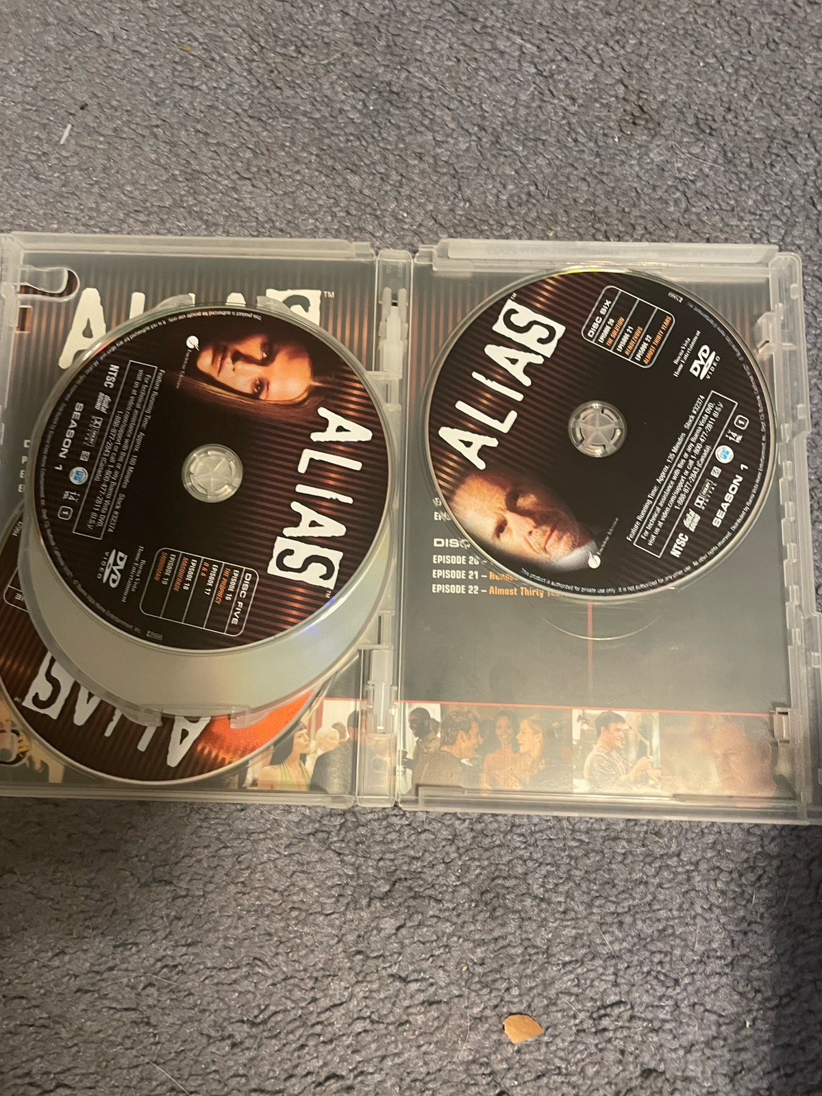 ABC Stud First Season DVD 6-Disc MISSING THE SECOND DVD OF THE SET