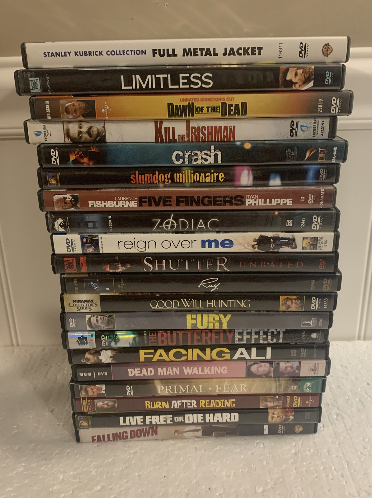 Lot of 20 DVD Movies Action, Drama, Horror USED/FAST SHIPPING READ