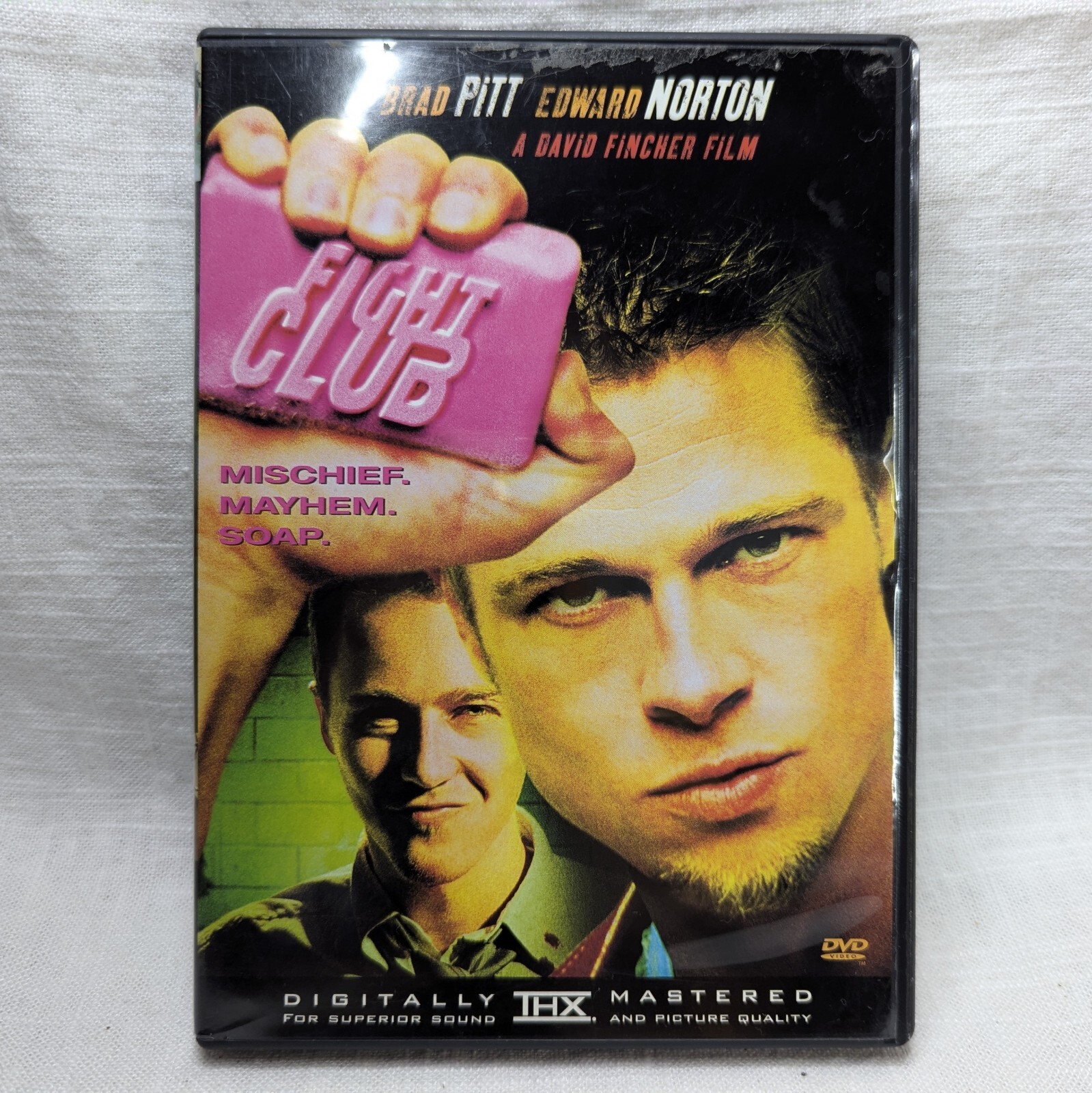 Fight Club (DVD, 1999) Brad Pitt Movie Widescreen Edward Norton David Fincher