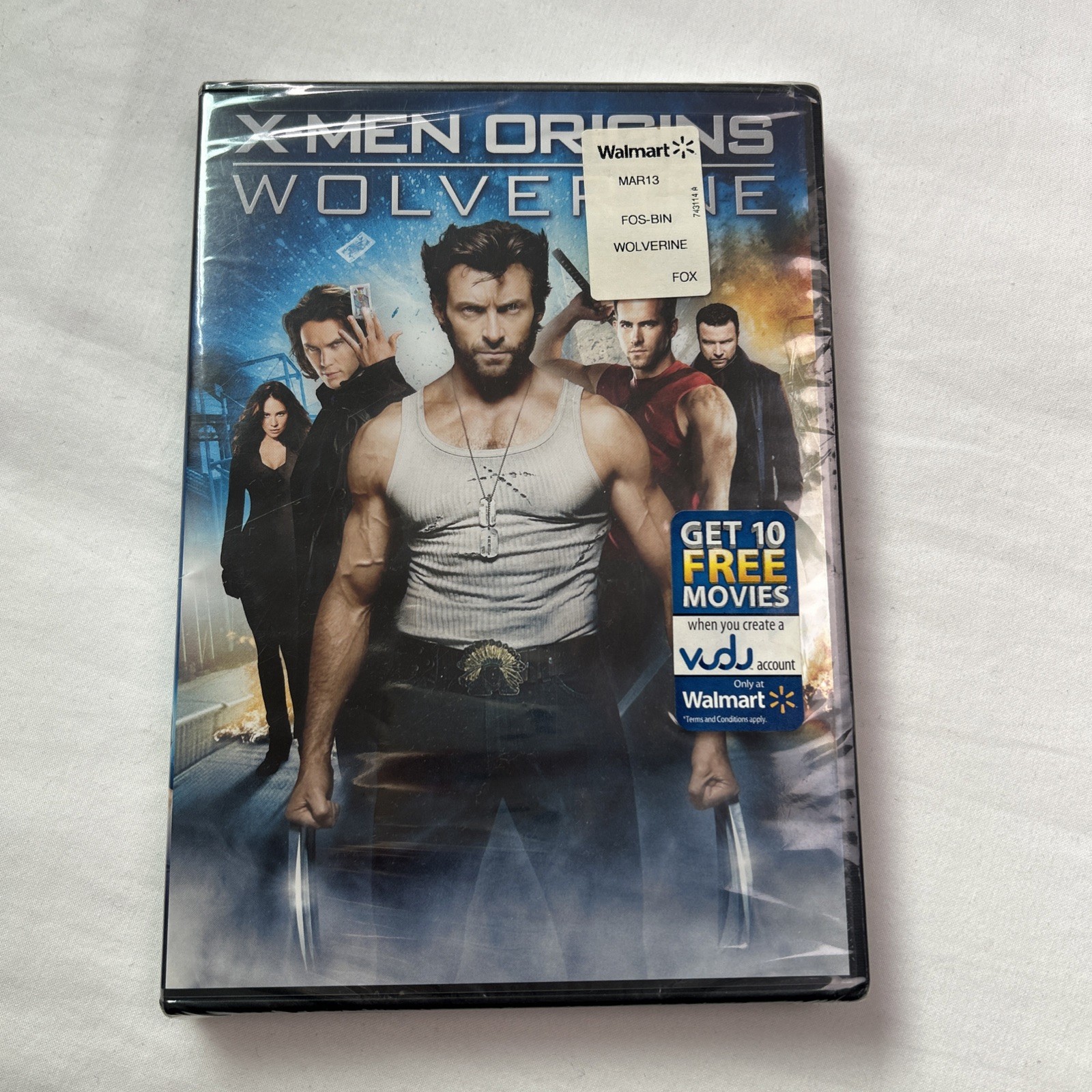 X-Men Origins Wolverine DVD NEW 2010 Liev Schreiber Ryan Reynolds Hugh Jackman