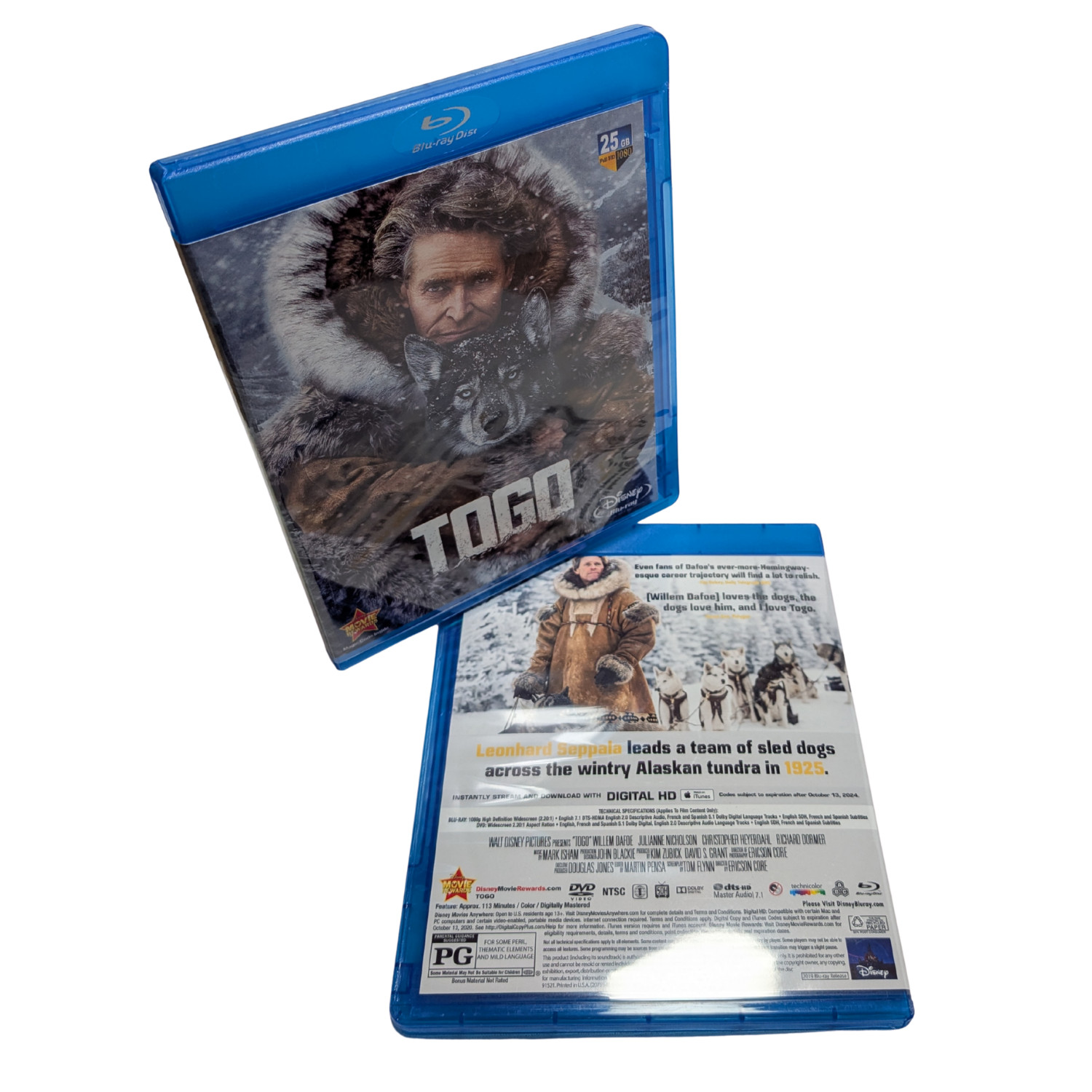 Togo (2019) Blu-ray DVD NEW 1080p Full HD Adventure Movie Blueray Region Free