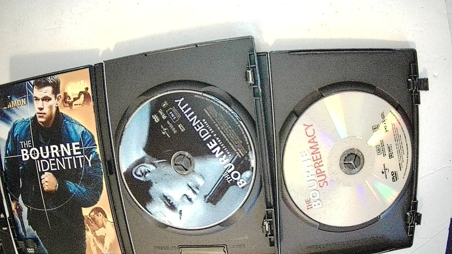 The Bourne Identity & Supremacy DVD Matt Damon Director Doug Liman Action