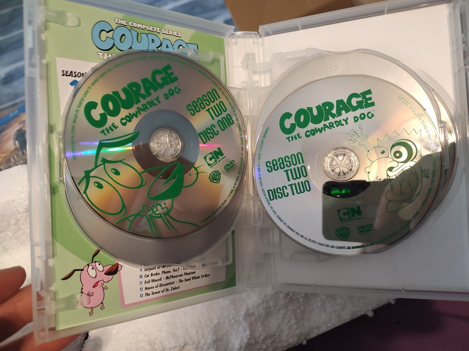 Cartoon Network Hall of Fame: Courage the Cowardly Dog Complete Series (DVD)