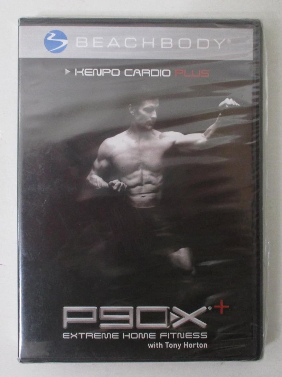 Kenpo Cardio Plus; P90X; Extreme Home Fitness; Tony Horton; Beachbody (2007 DVD)
