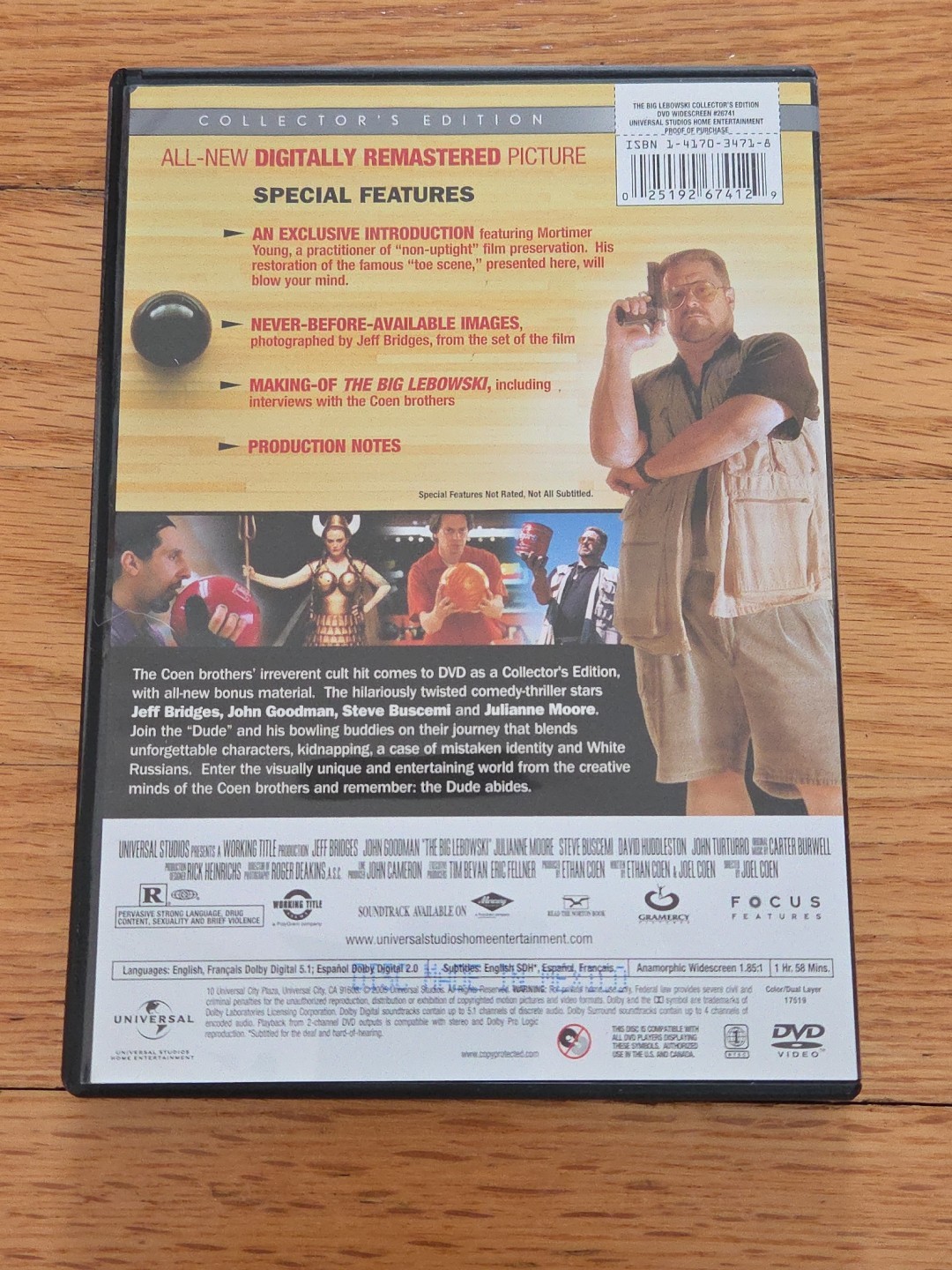 The Big Lebowski [WS] [Collector’s Edition] by Joel Coen: Used