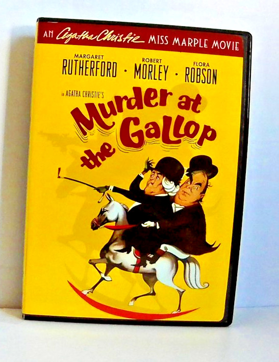 Agatha Christie Miss Marple Murder at the Gallop DVD Margaret Rutherford Robert