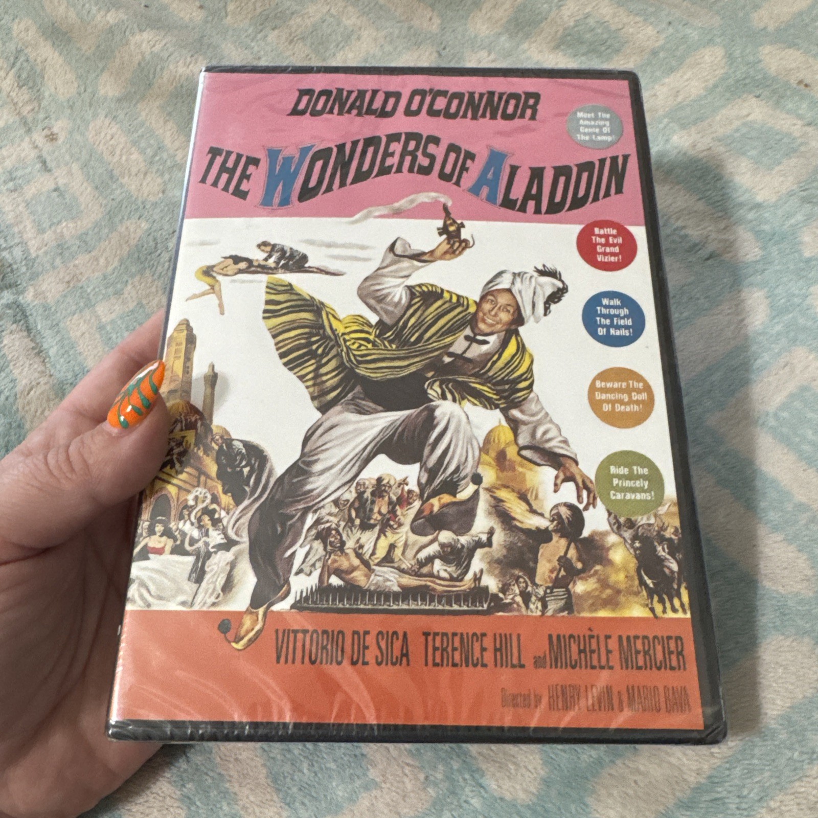 NEW** The Wonders of Aladdin (1961) DVD. Kino LORBER ! Donald O’connor. ￼