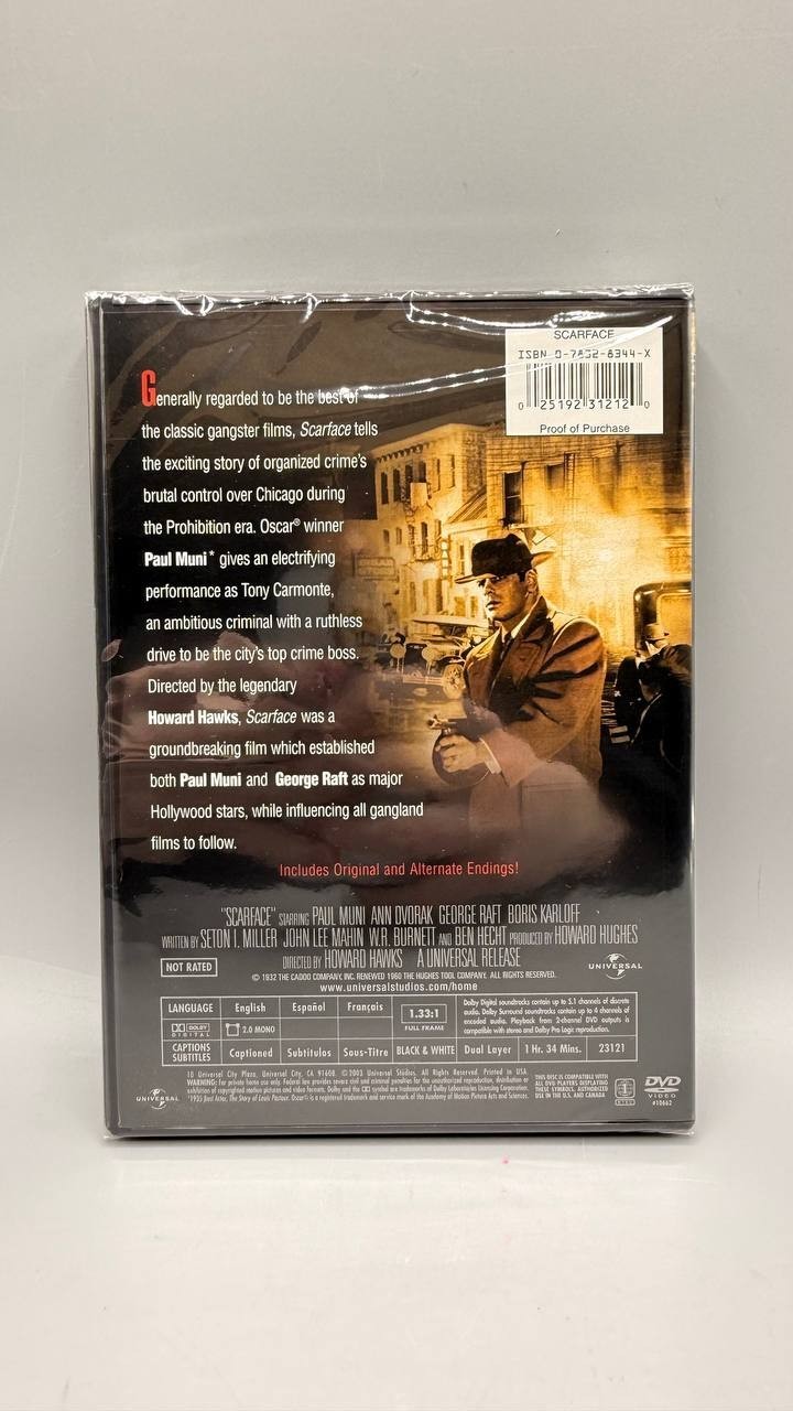 Al Pacino Scarface Deluxe Gift Set DVD 2003 Anniversary Edition 2-Disc Box Set