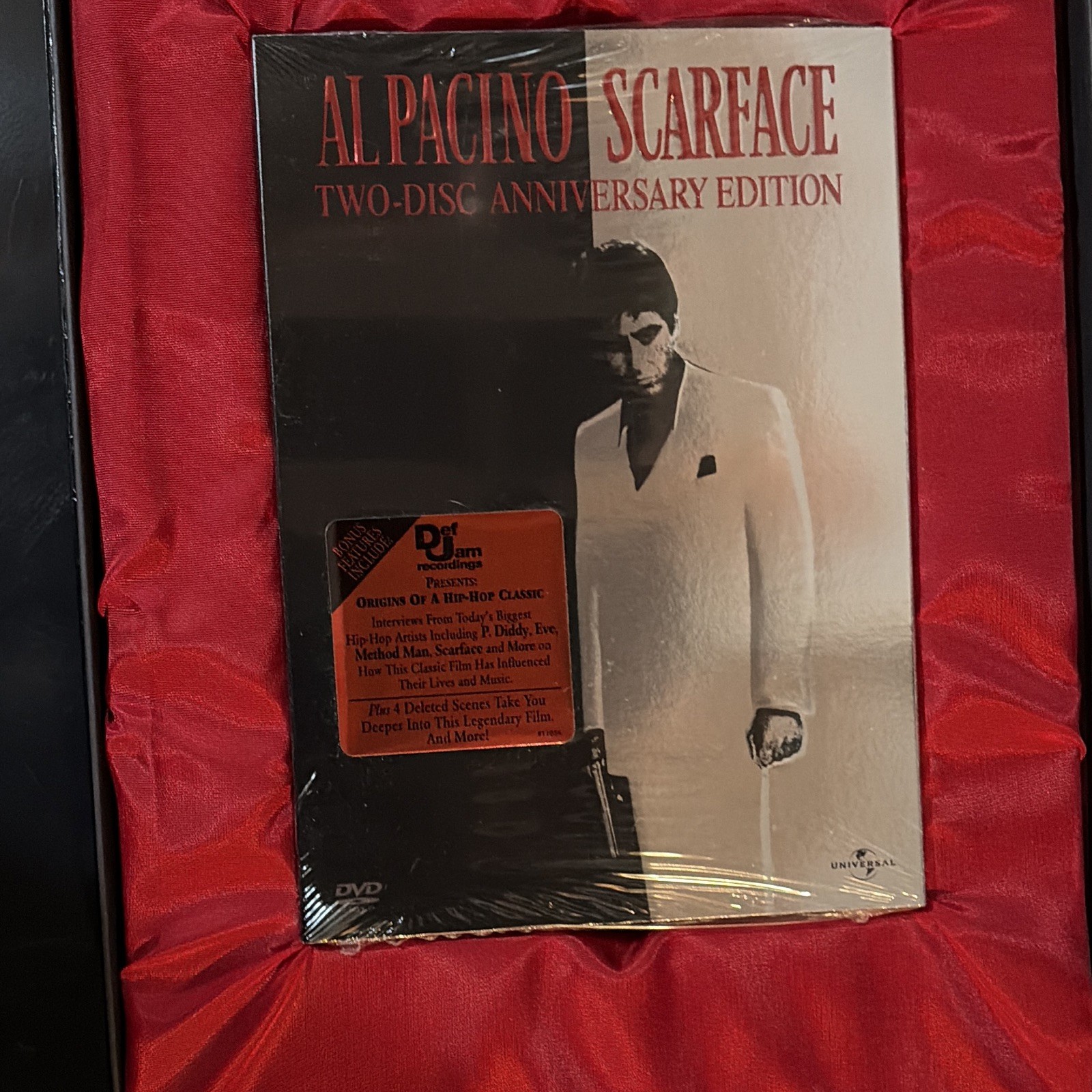 Scarface DVD Widescreen R 2-Disc Anniversary Gift Box Set Al Pacino Universal