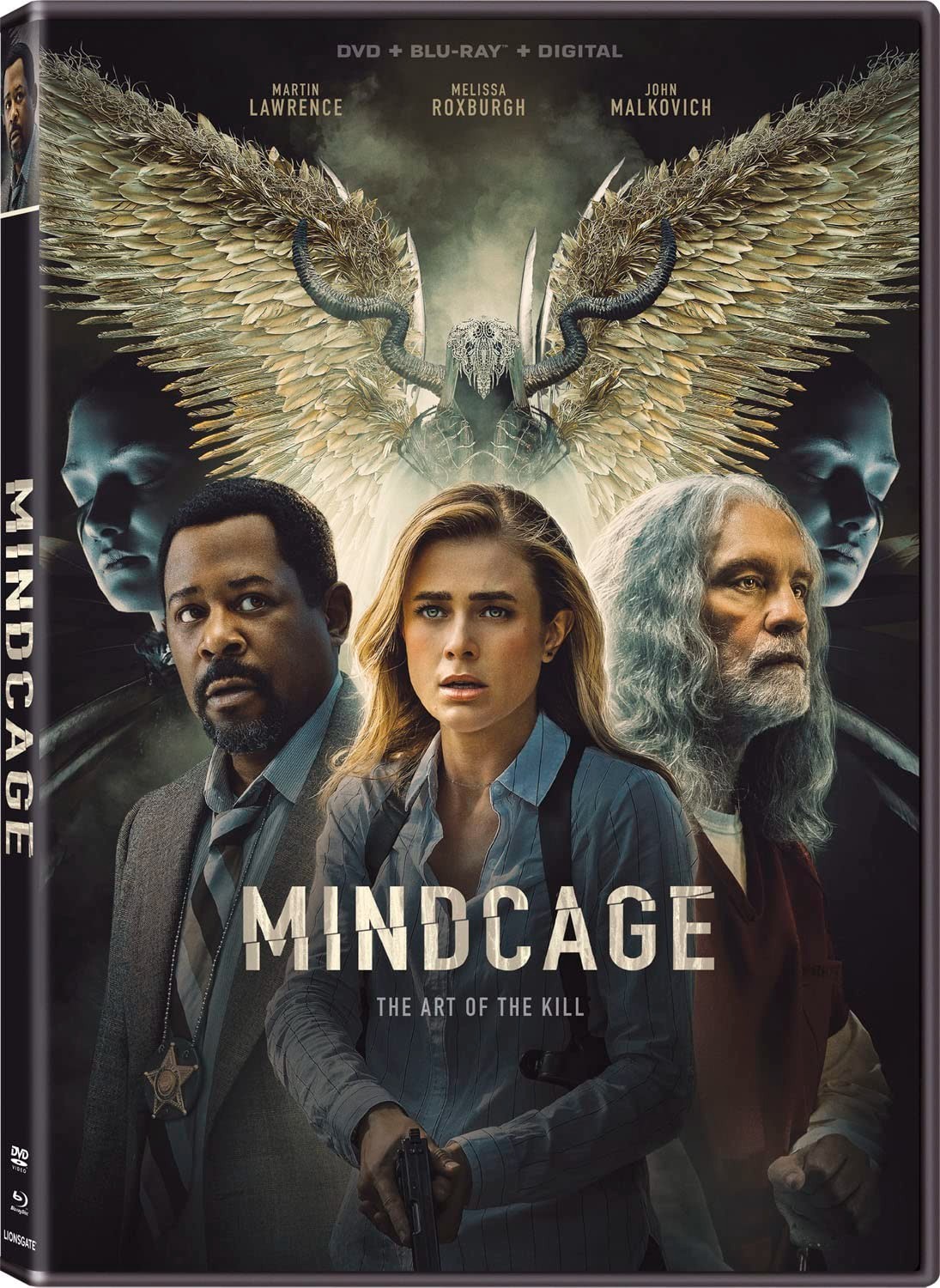 Mindcage (DVD, 2022) Martin Lawrence, John Malkovich- The DISC ONLY rdbx M1125