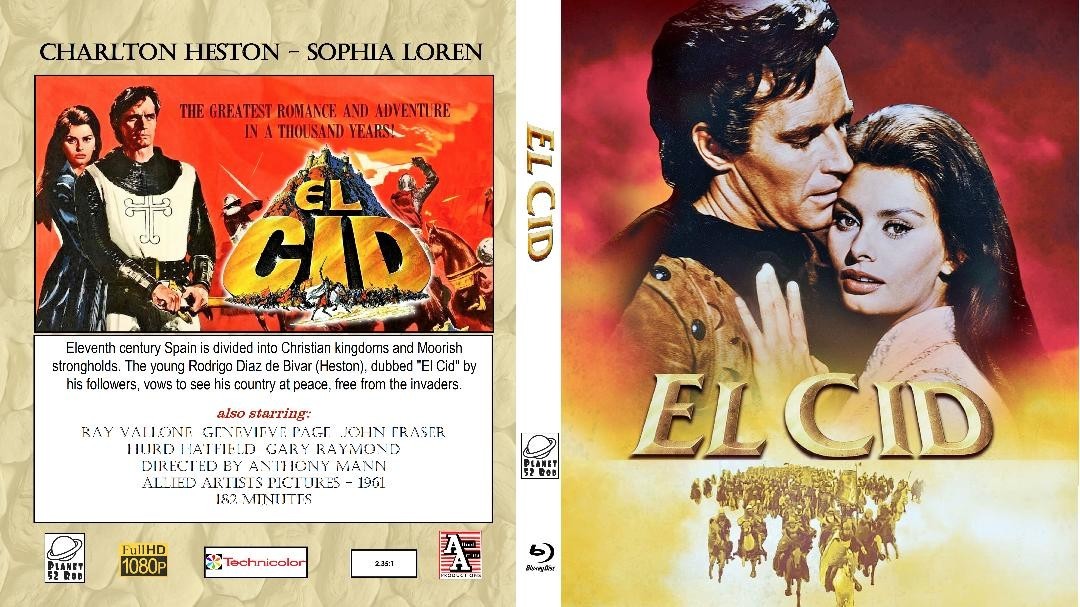 El Cid (1961) 1080P BLURAY FILM ROADSHOW VERISON 5.1 SOUND CLASSIC