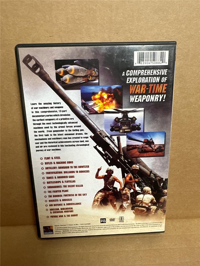 Amazing War Machines (DVD, 2010, 3-Disc Set)