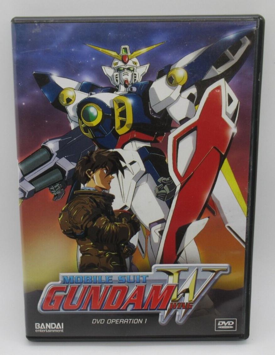 MOBILE SUIT GUNDAM WING OPERATION 1 ANIMATED DVD MOVIE, BANDAI JAPANESE/ENG