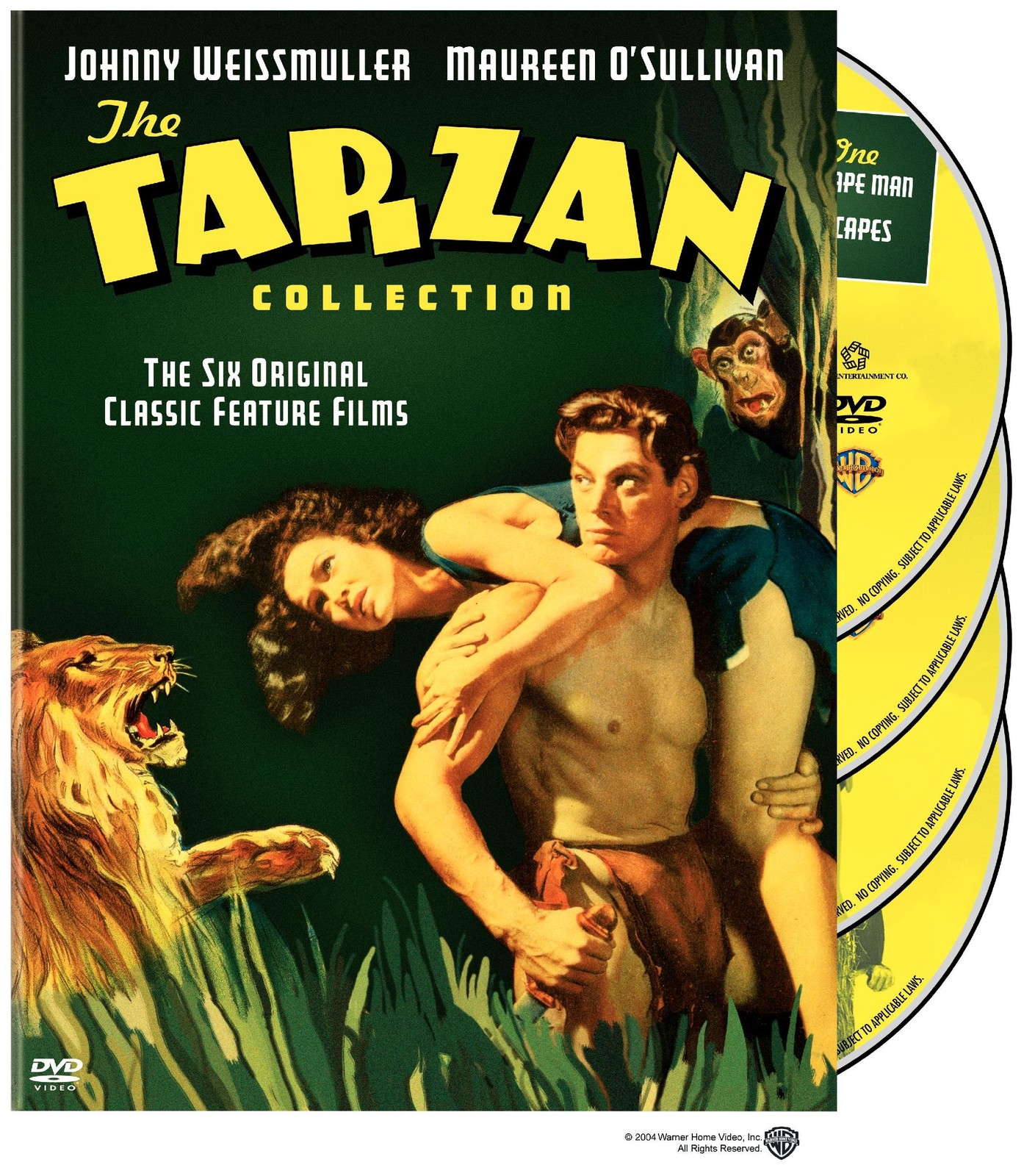 The Tarzan Collection Starring Johnny Weissmuller (Tarzan the Ape Man / Esca…