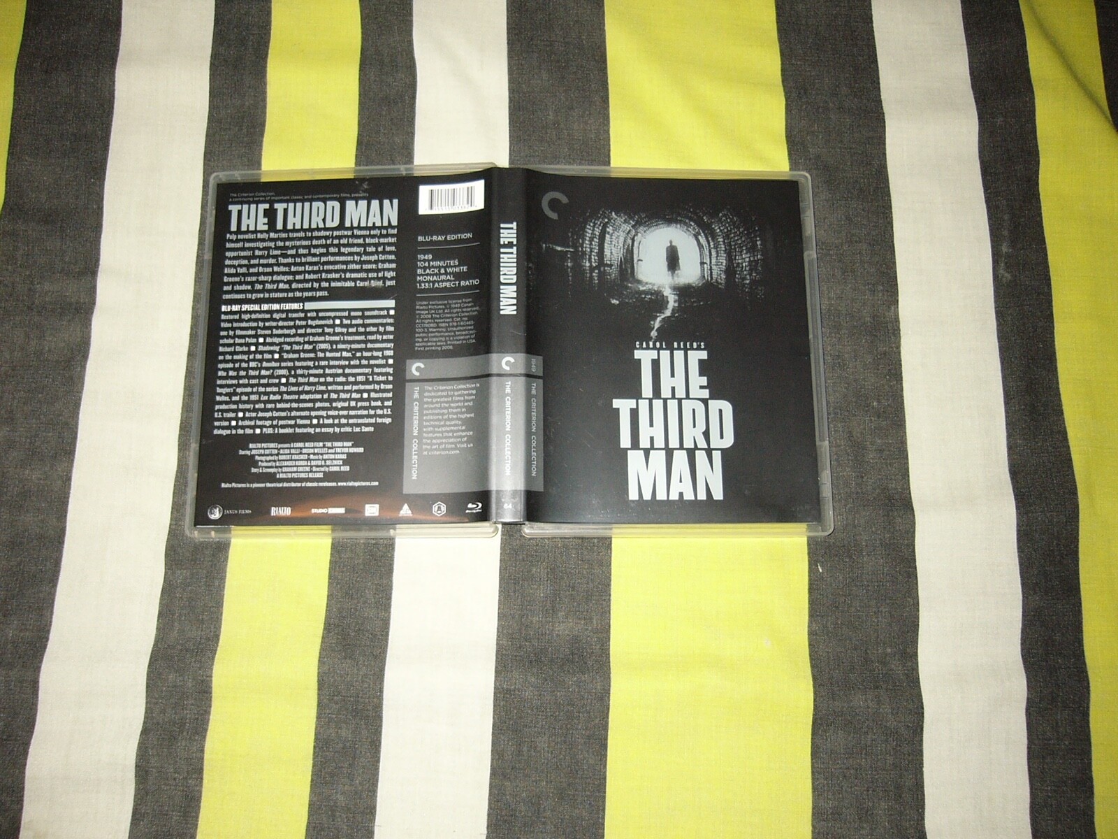 The Third Man (Plastic Case) – Criterion Blu-ray