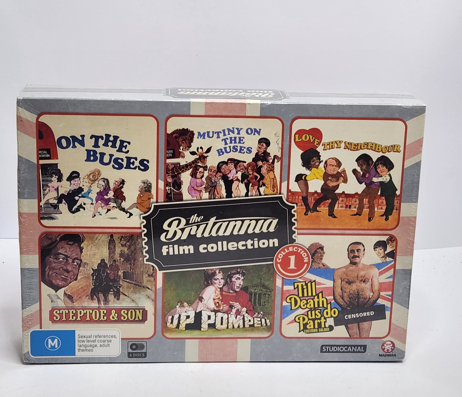 The Britannia Film Collection 1 DVD 6 Movies Box Set 6-Disc Brand New & Sealed