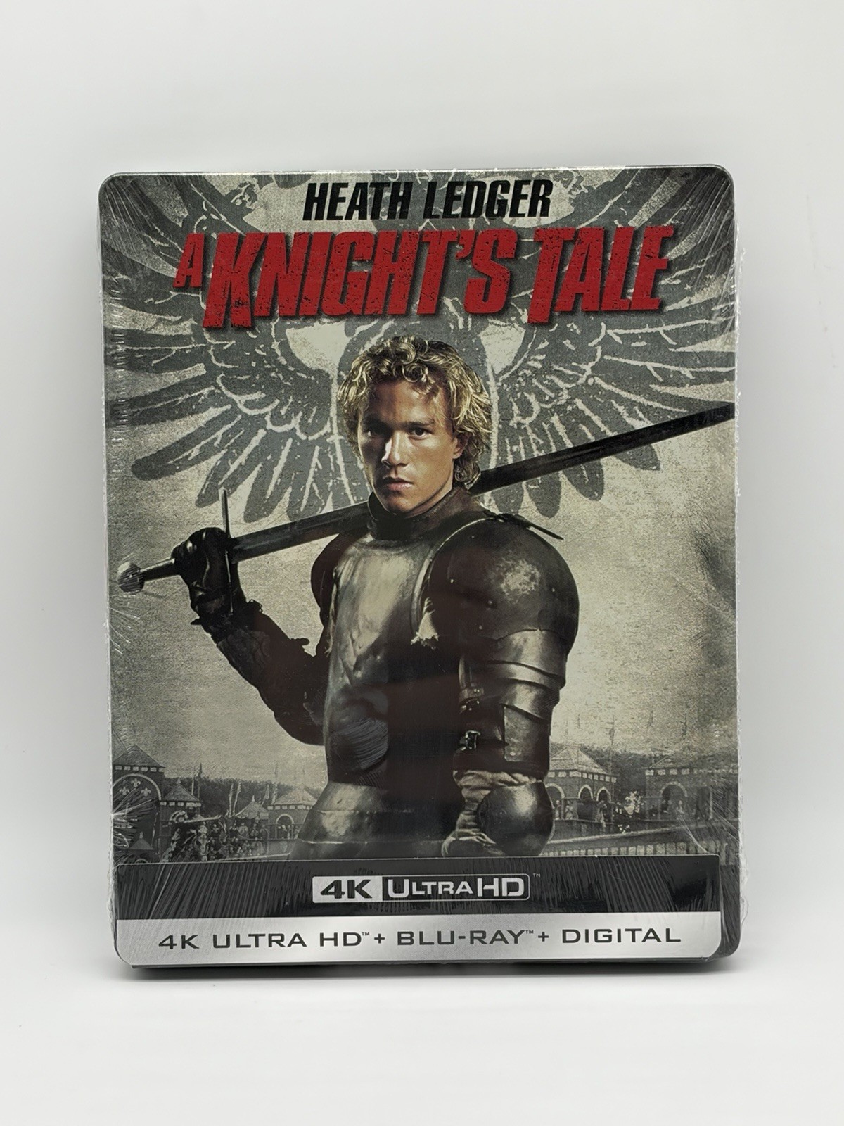 A Knight’s Tale w. Steelbook (4K UHD + Blu-ray + Digital, 2005, Region Free)