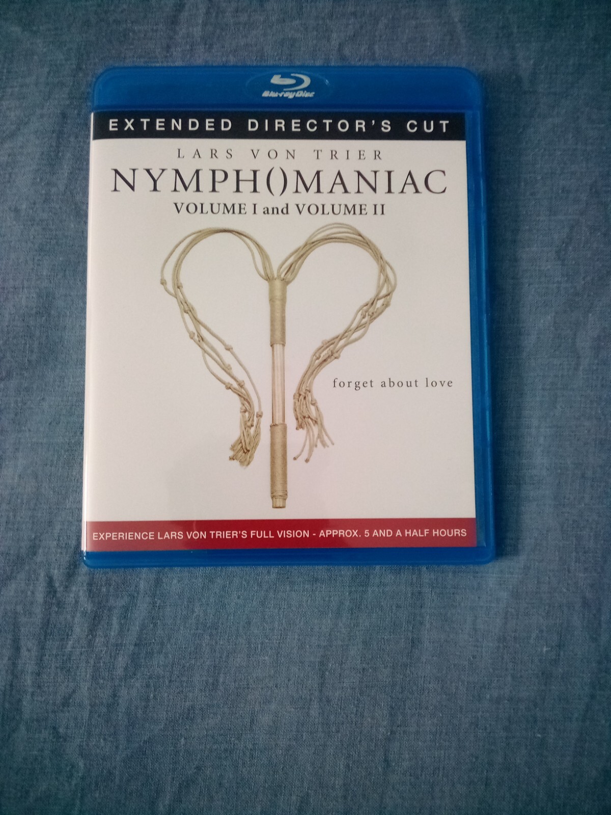 Nymphomaniac Extended Director’s Cut Vol. 1 & 2 Blu-ray