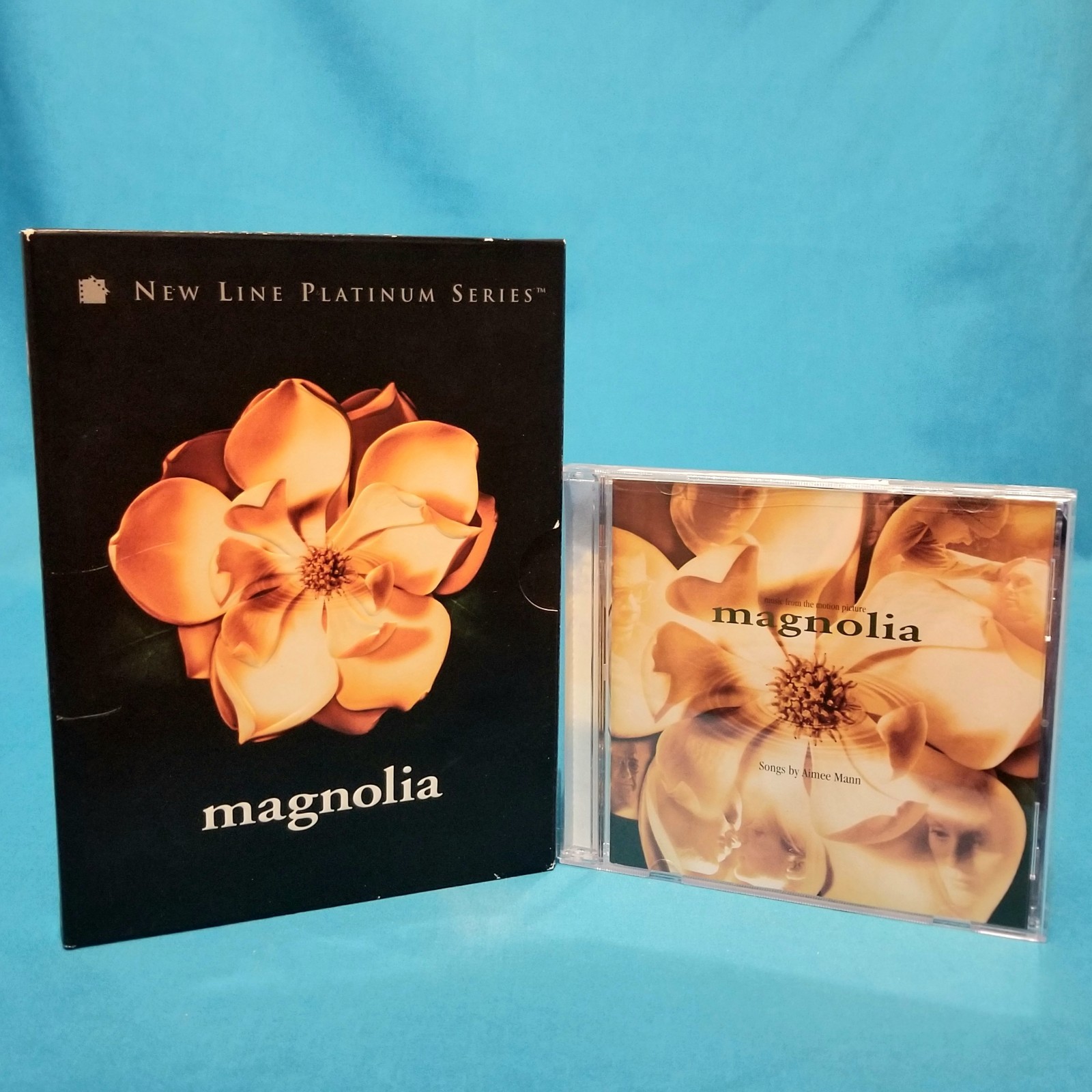 Magnolia 1999 2 Disc Platinum Series DVD + Music Soundtrack CD TESTED Aimee Mann