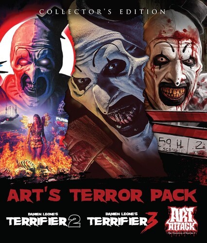 Art’s Terror Pack: Terrifier 2 / Terrifier 3 / Art Attack: The Dissection of Ter