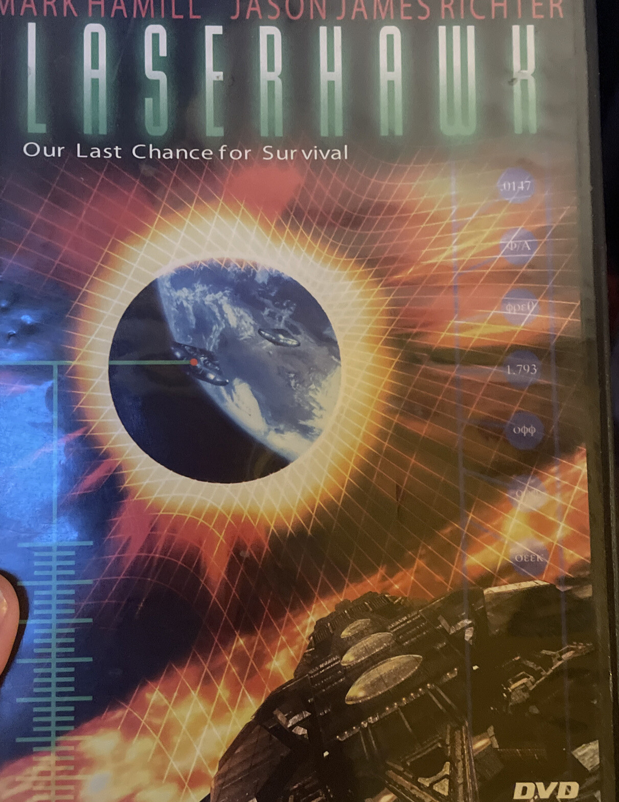 Laserhawk: Our Last Chance for Survival DVD Mark Hamill Jason James Richter