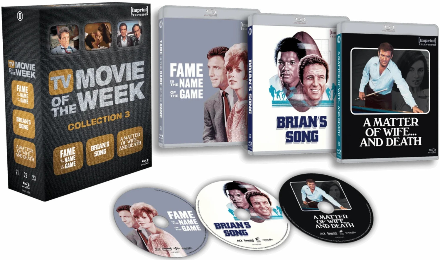 TV Movie of the Week Collection 3 Imprint Blu-ray in Hardbox