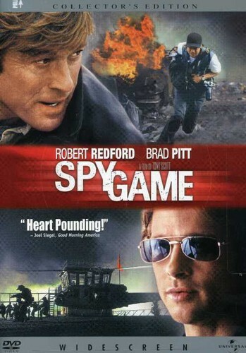 Spy Game (DVD, 2002..127 mins) Action Thriller Redford Pitt 10+hrs Extras Sealed
