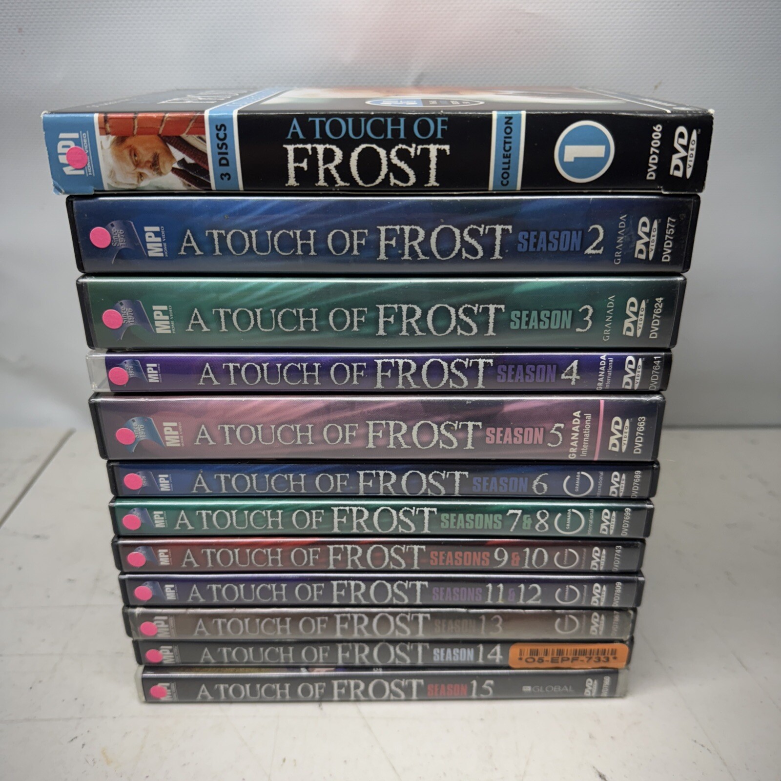 A Touch Of Frost: Complete Series Seasons 1-15 – Region 1 US Viewing David Jason