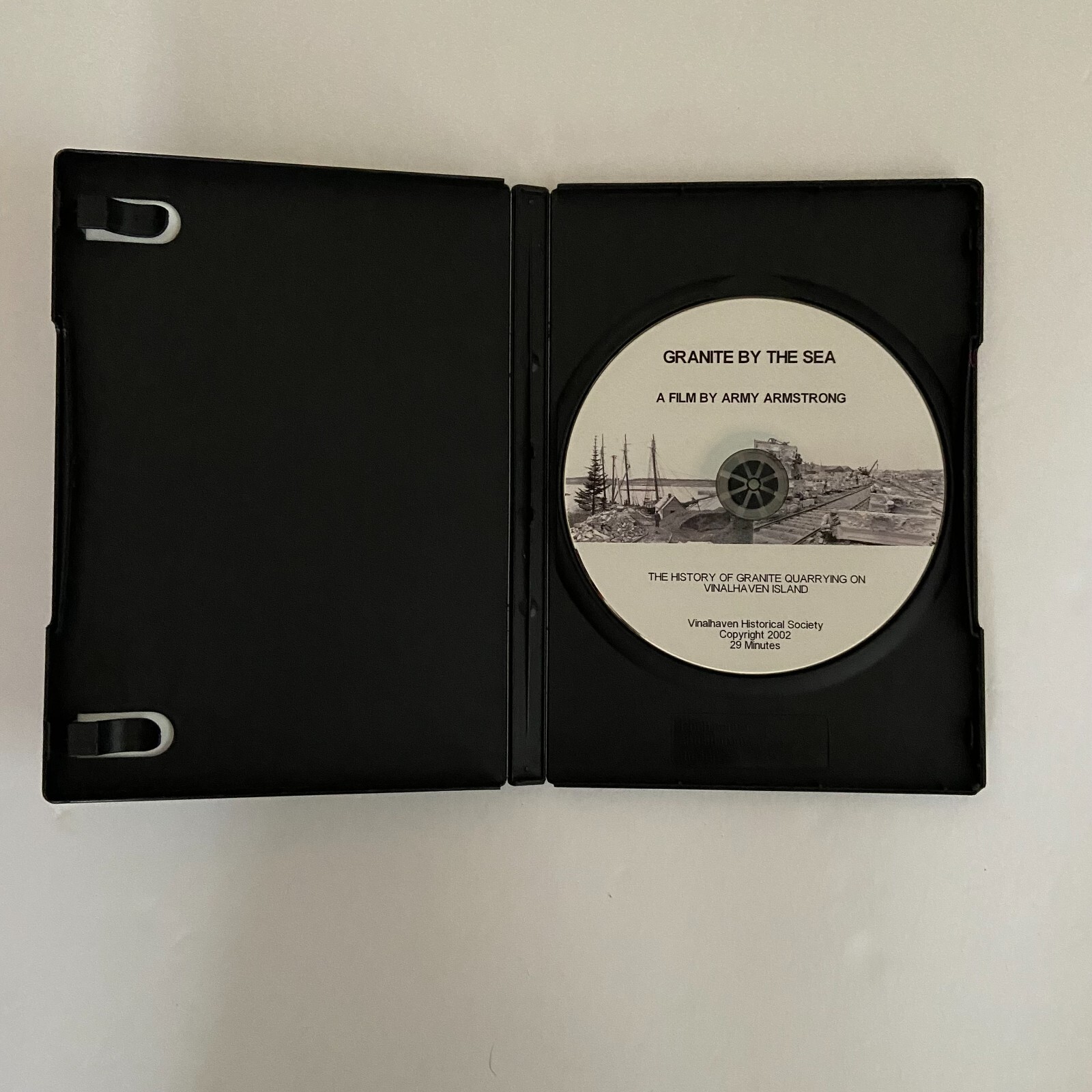 Granite By The Sea Vinalhaven Island DVD 2002 by Army Armstrong Maine
