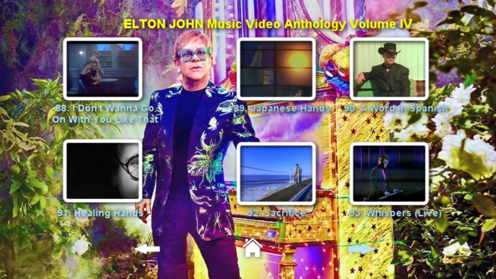 ELTON JOHN The Music Video Anthology 1969 to 2021 7 DVD Set 189 MUSIC VIDEOS