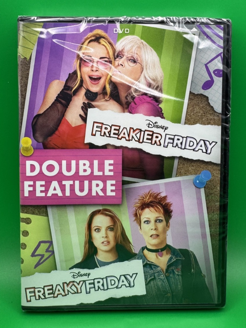 Freaky Friday / Freakier Friday Double Feature DVD NEW