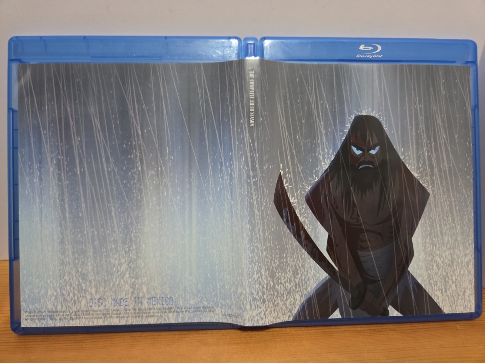 Samurai Jack The Complete Series Blu Ray Box Set Seasons 1-5 RARE!
