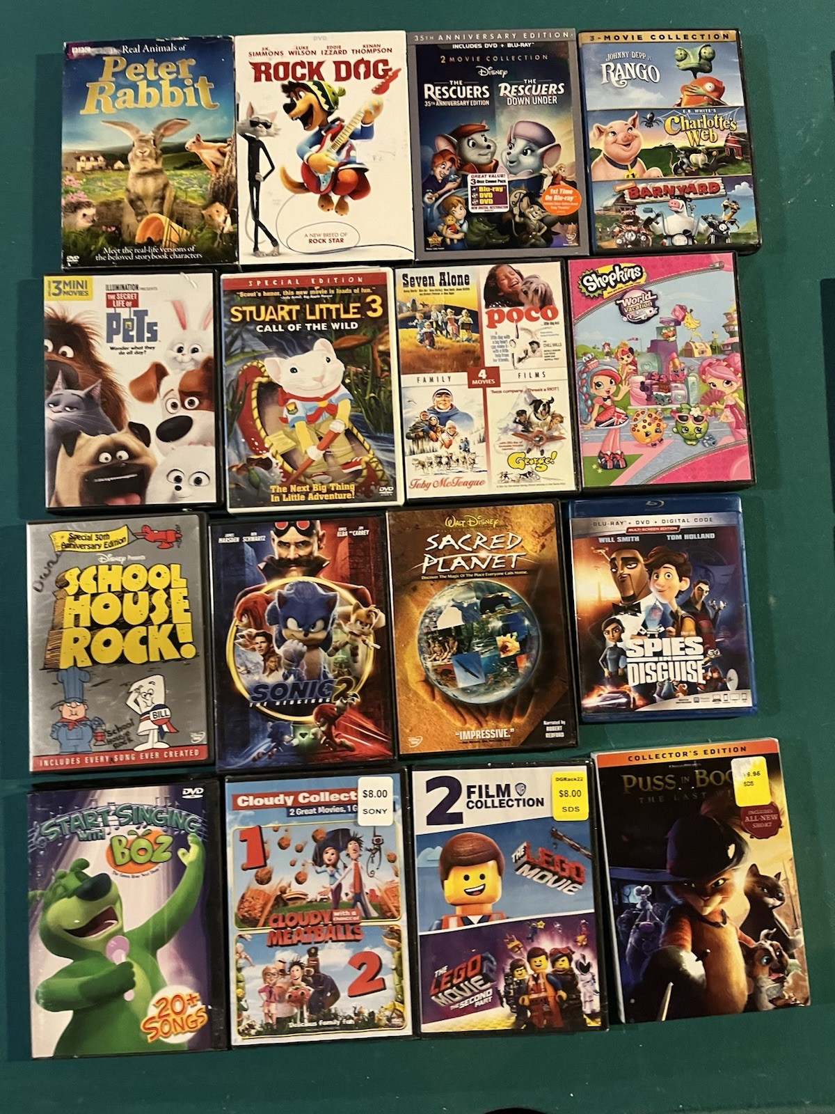 #4 Kids Disney DVD LOT PICK & CHOOSE $4 Flat Rate Combined Shipping