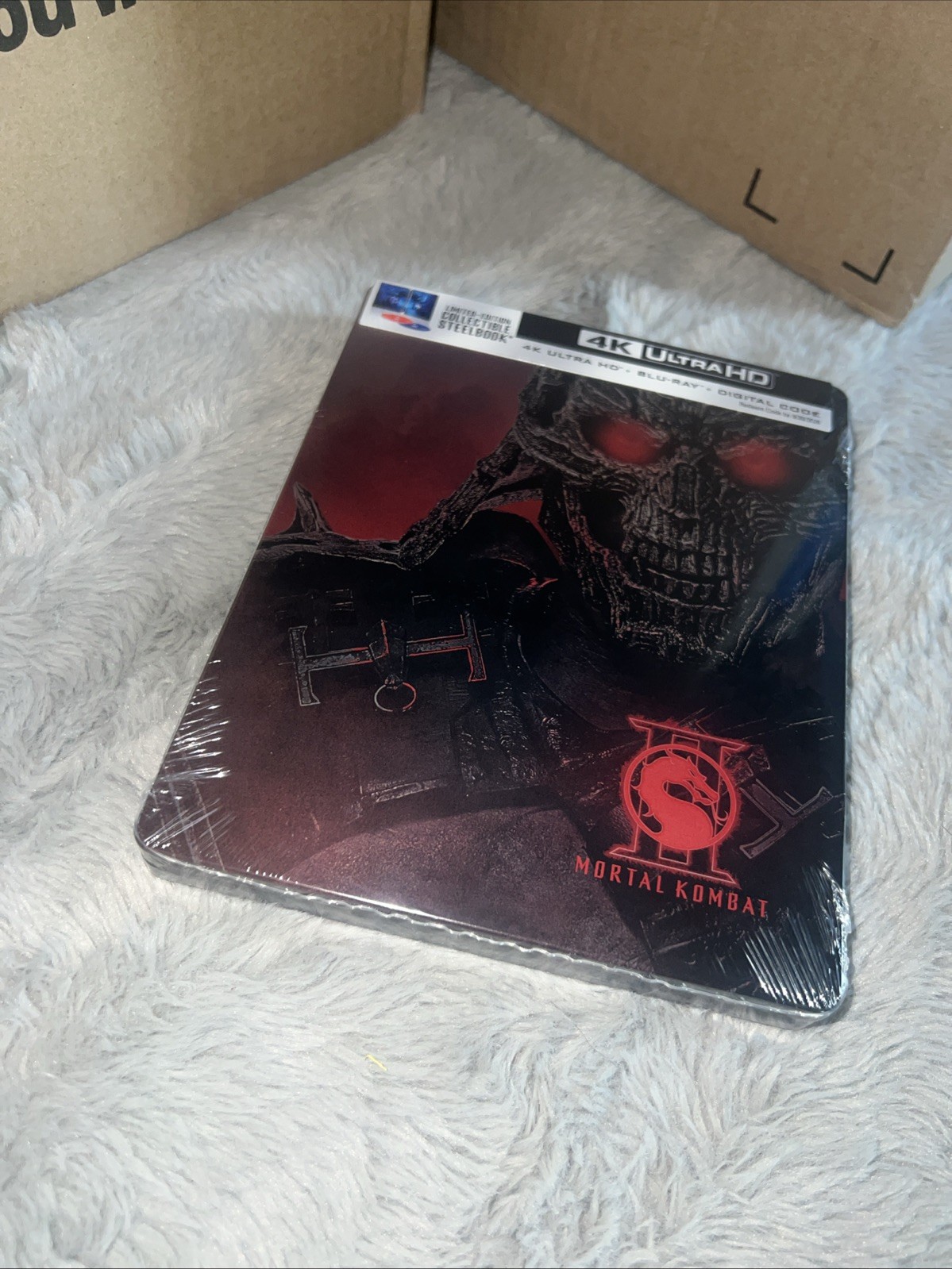Mortal Kombat II 2 STEELBOOK 4K UHD + Blu-ray + Digital NEW – SALE HELPS STRAYS