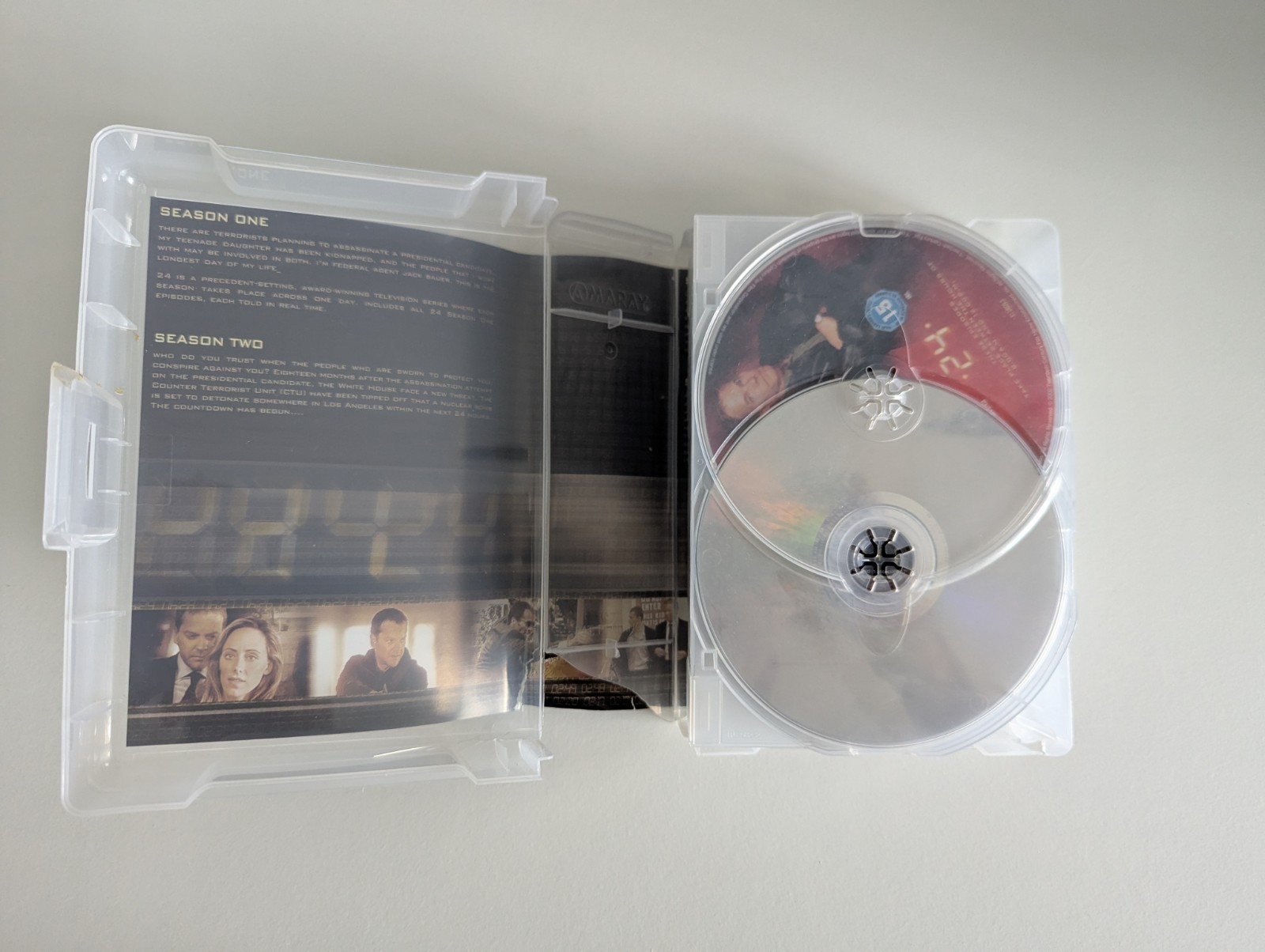 24 Twenty-Four TV Series Complete Seasons 1-4 DVD Sets READ