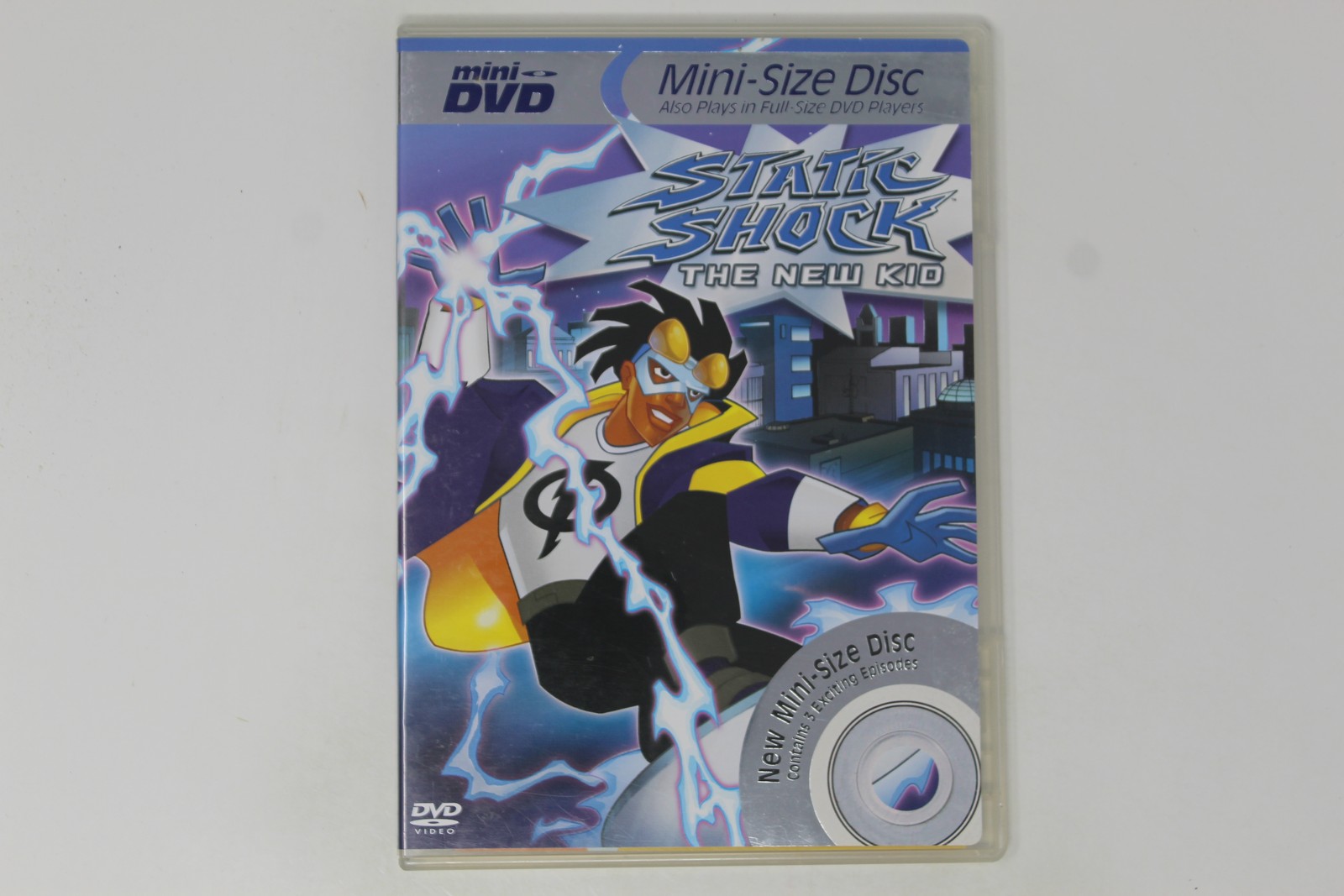 Static Shock the Kid Mini Size Disc DVD Video