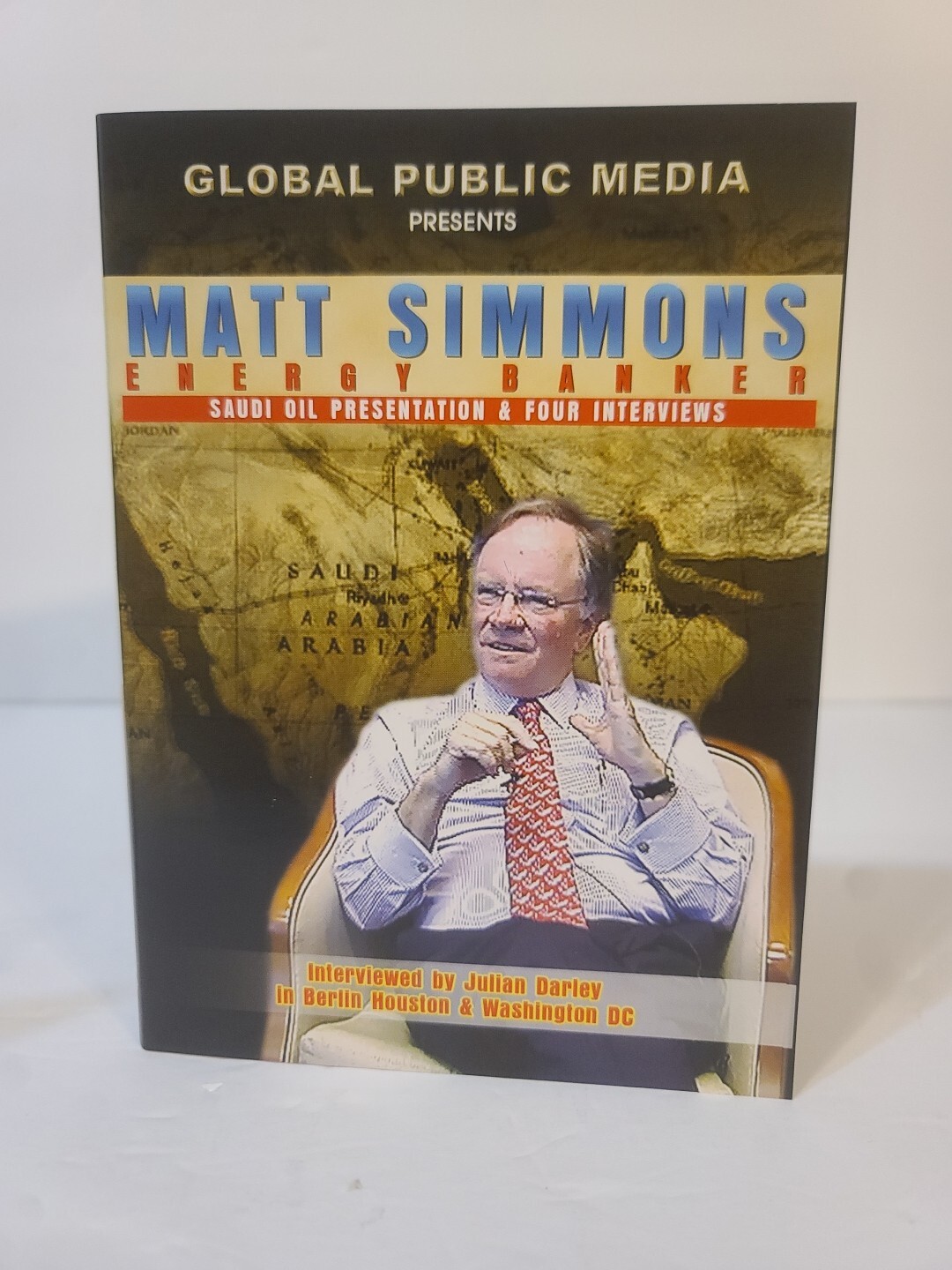 “MATT SIMMONS -ENERGY BANKER (DVD 4hrs 2004) peak oil