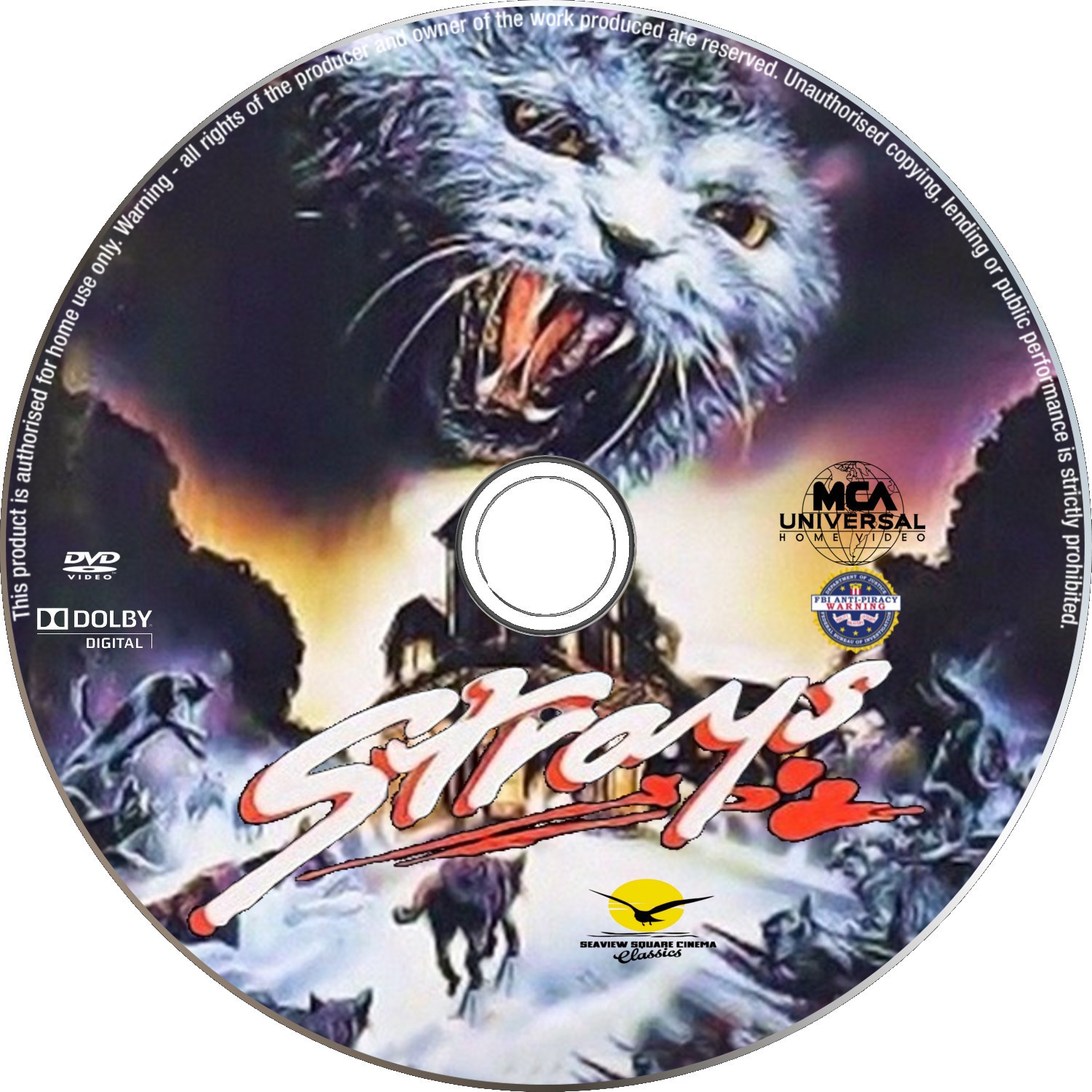 Strays (1991) Horror Thriller Movie MOD DVD Region Free