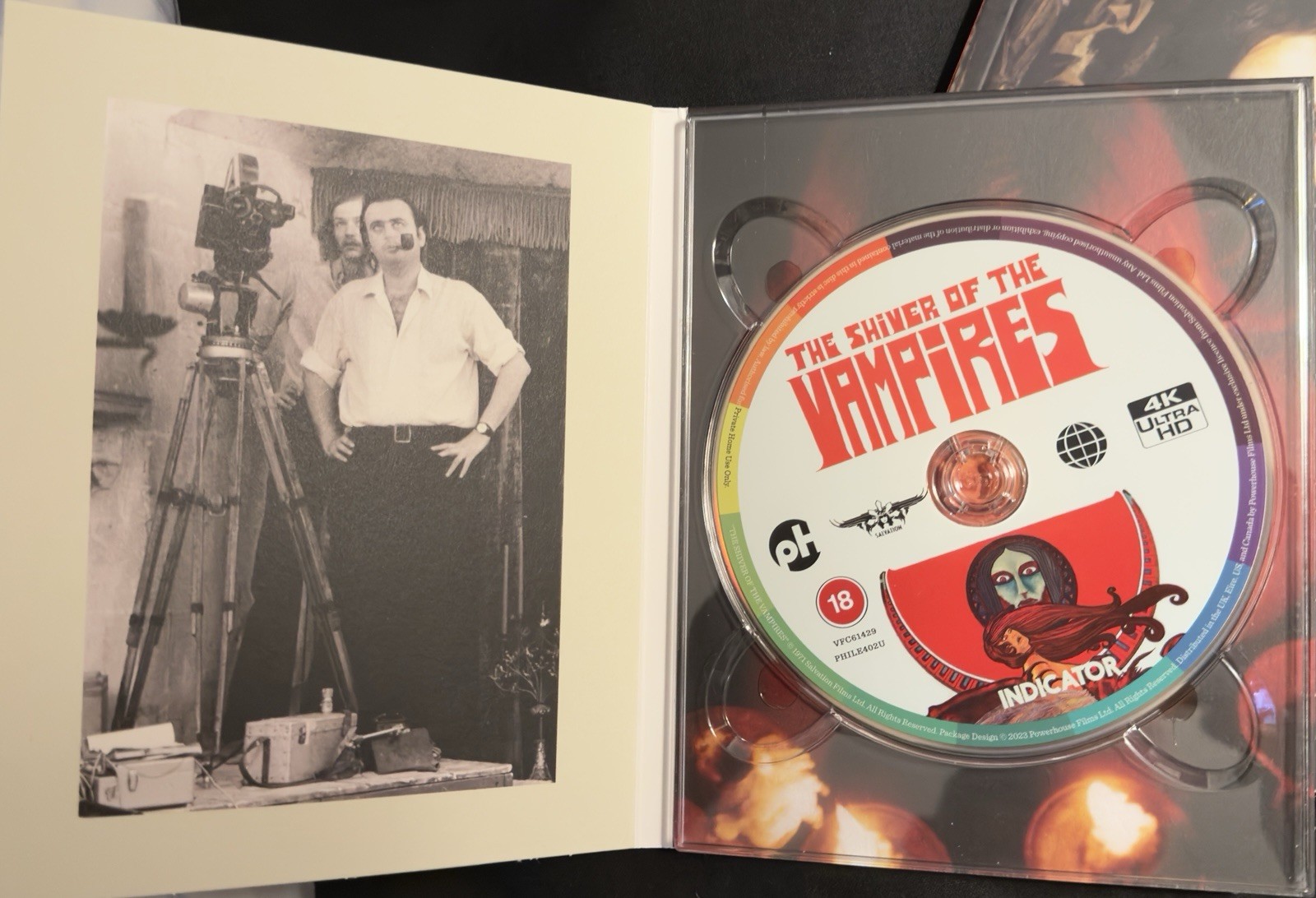 The Shiver of the Vampires 4K UHD Ultra HD Indicator Powerhouse Films OOP Mint !