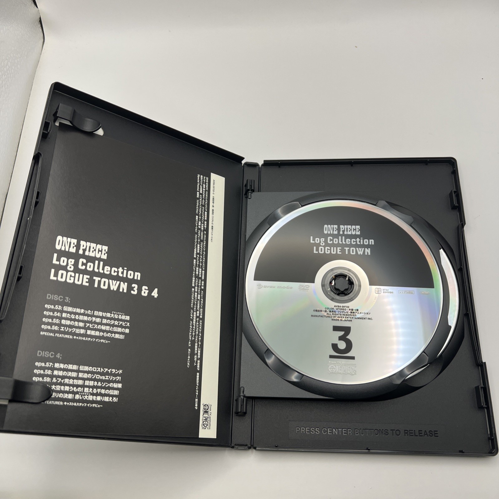 ONE PIECE Log Collection LOGUE TOWN DVD
