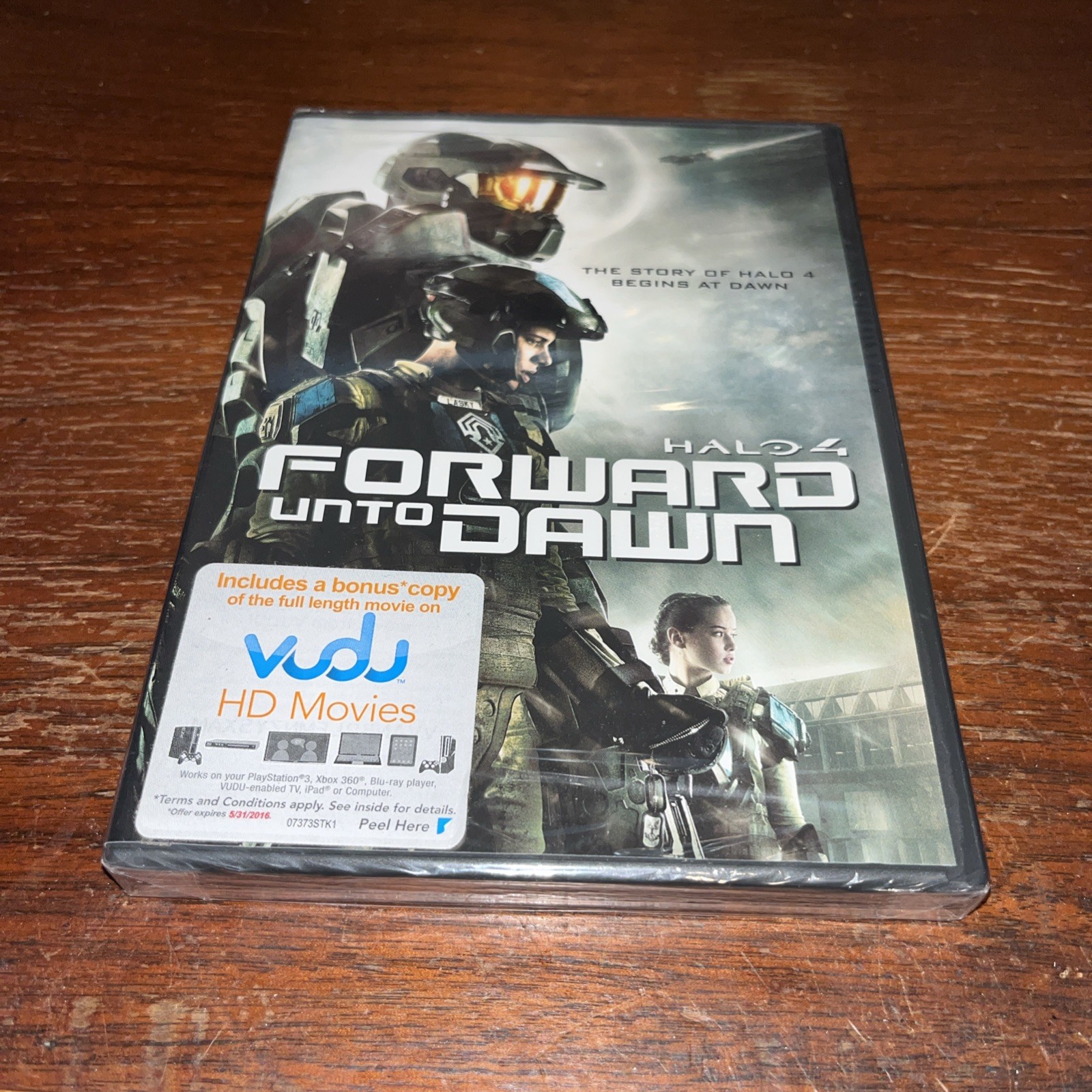 NEW – Halo 4: Forward Unto Dawn (DVD, 2012, Widescreen) Microsoft 343 Studios