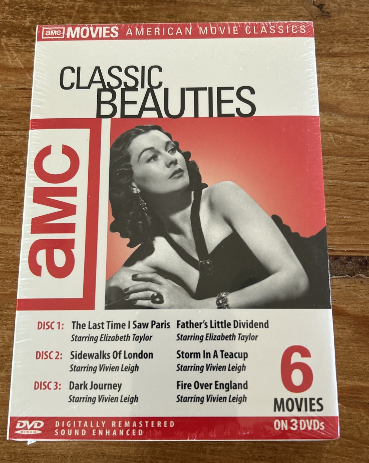 AMC CLASSIC BEAUTIES 6 MOVIES DVD NEW