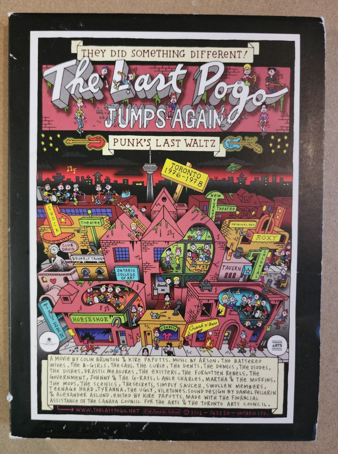 The Last Pogo Jumps Again (DVD, 2013, Documentary) Colin Brunton, Kire Paputts