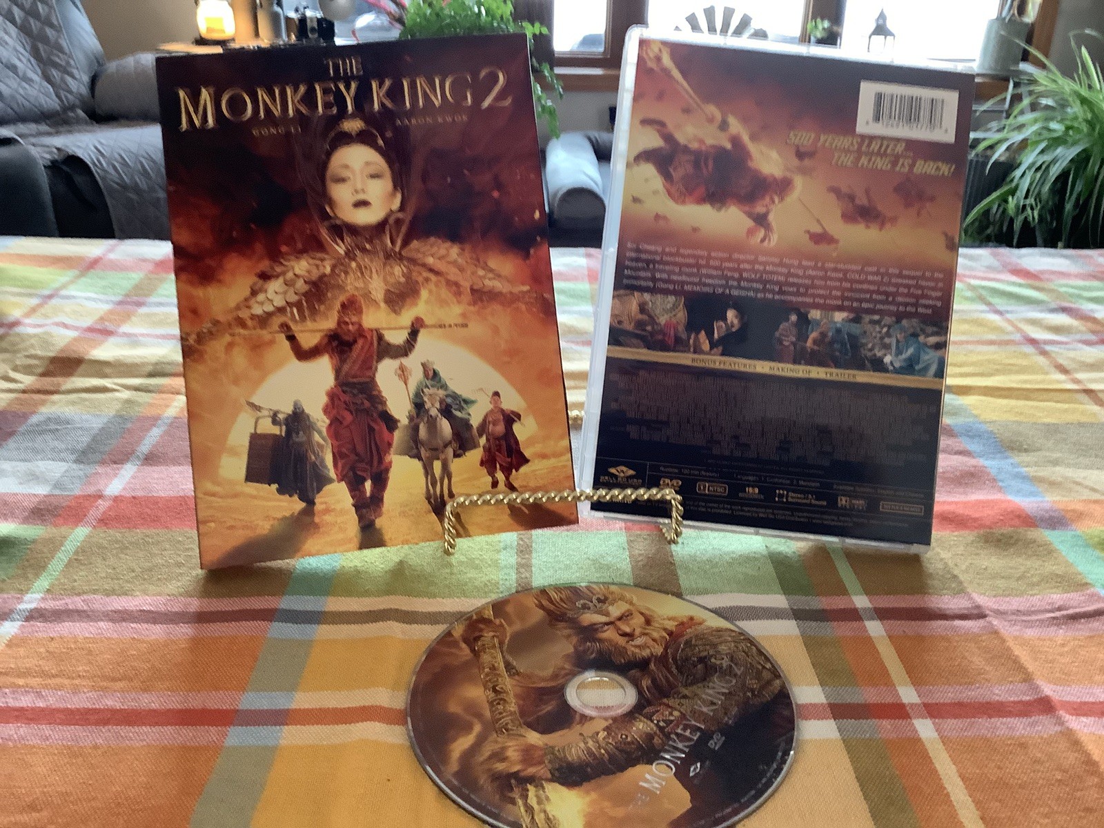 The Monkey King 2 Used DVD 2014 Action Drama Gong Li Aaron Kwok Free USA Ship