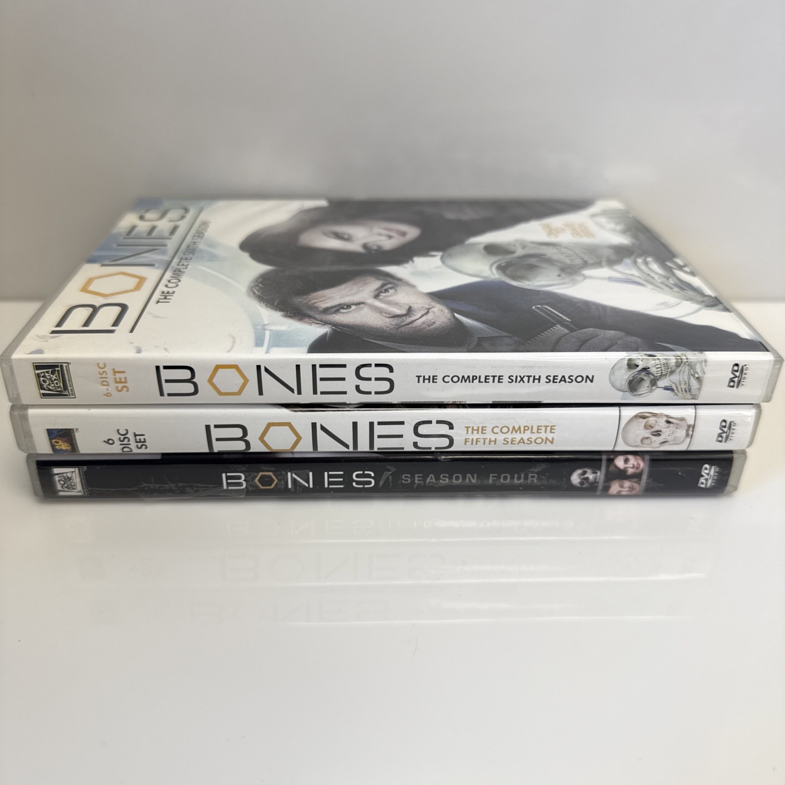 Bones: The Complete 4 Fourth, 5 Fifth, and 6 Sixth Seasons DVD’s
