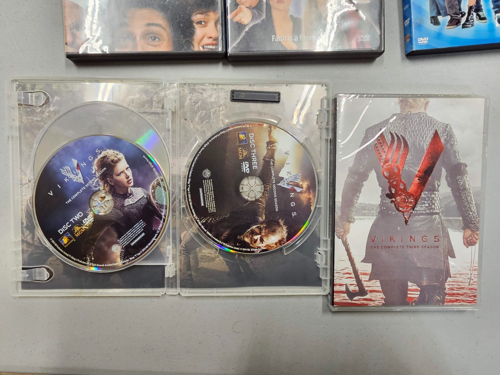 Anime DVD Lot Reboot Robot Chicken Vikings Dogma Batterys not incl Empire Record