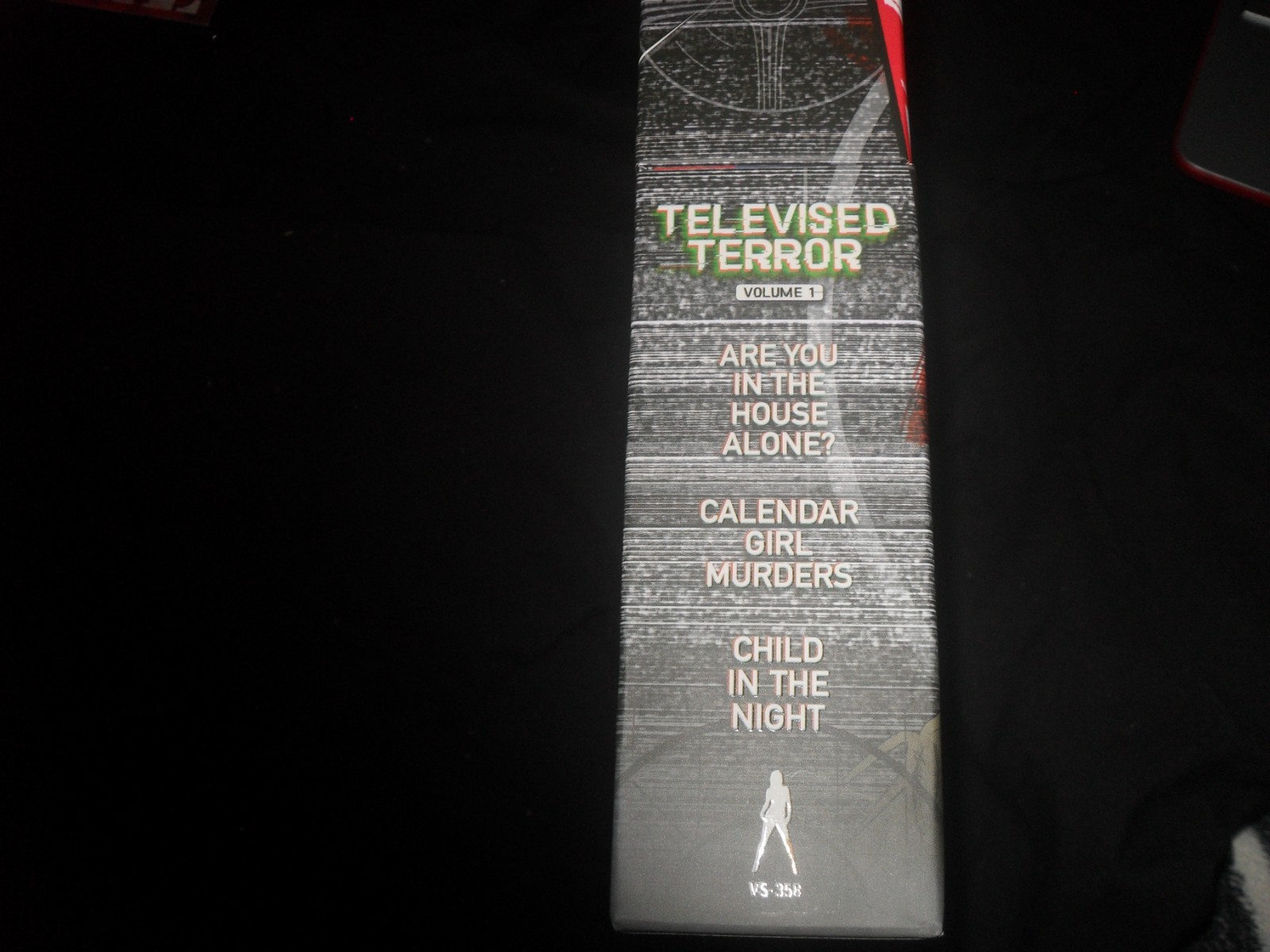 Televised Terror Volume 1 Vinegar Syndrome Blu-ray Like New BOX ONLY (NO DISCS!)